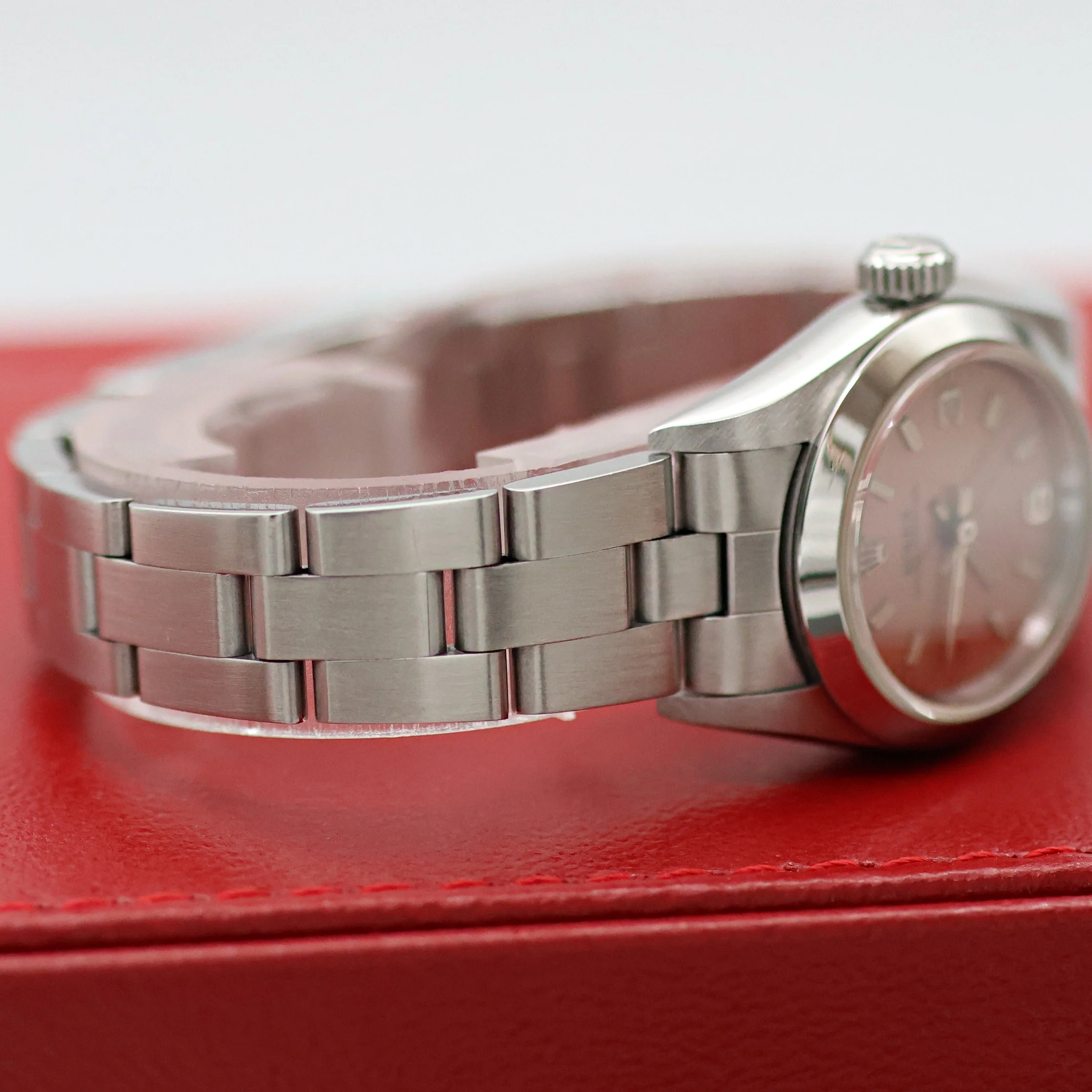 Rolex Oyster Perpetual ref. 67180 - Salmon Dial - Oyster Bracelet - Image 14