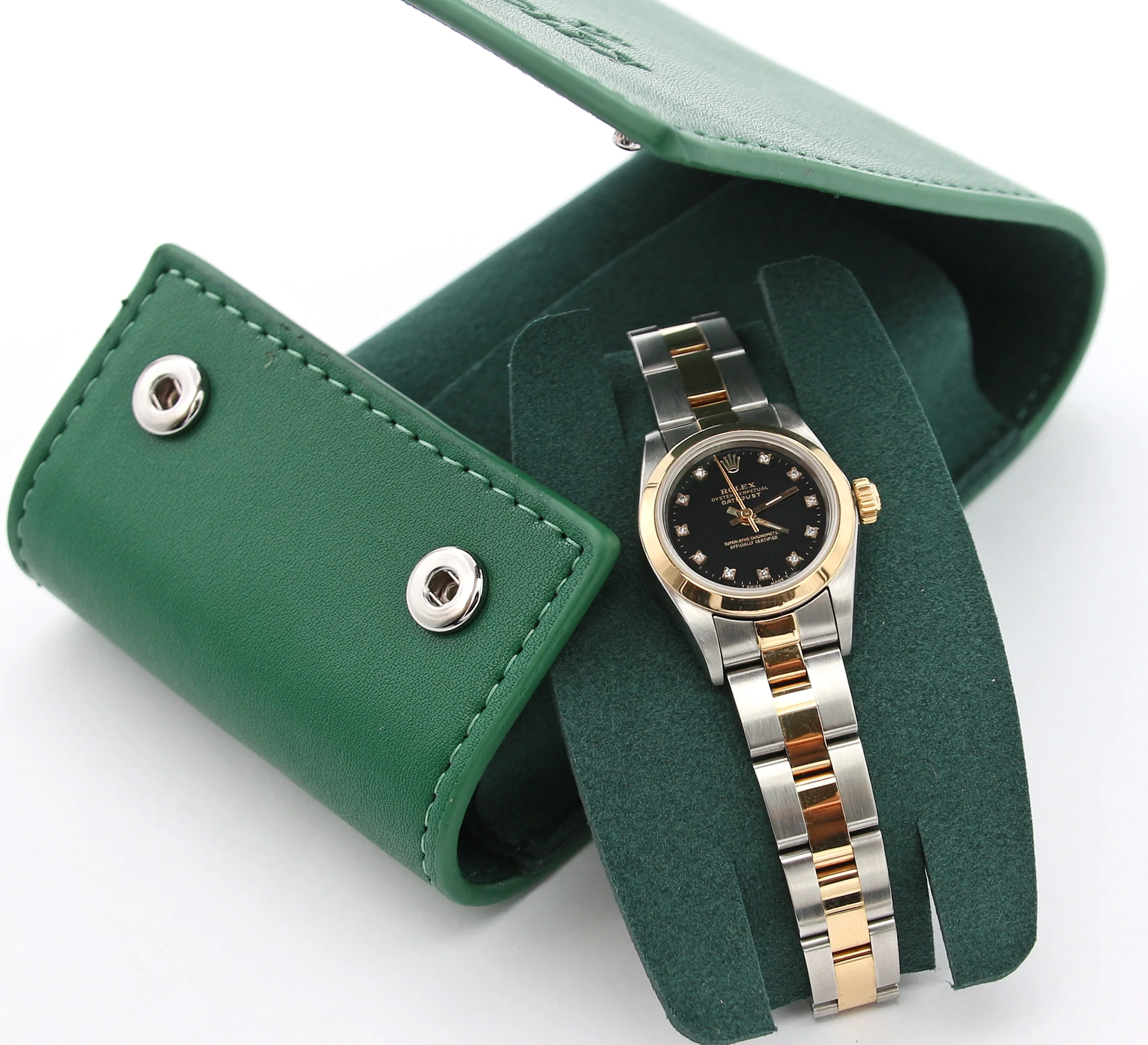 Rolex Oyster Perpetual ref. 67183 - Black Diamonds Dial - Image 3