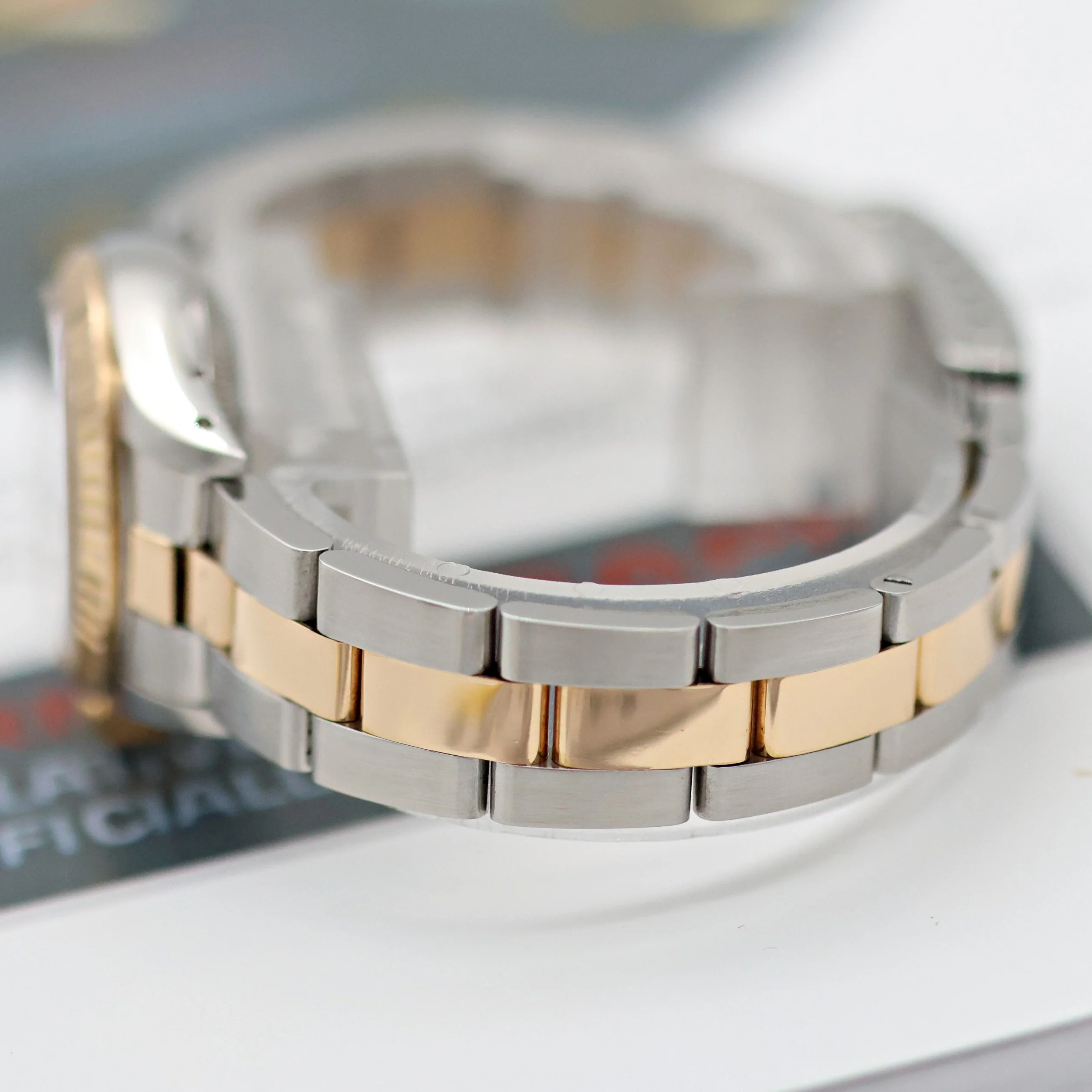 Rolex Oyster perpetual ref. 67193 White Roman dial Oyster bracelet - Image 17