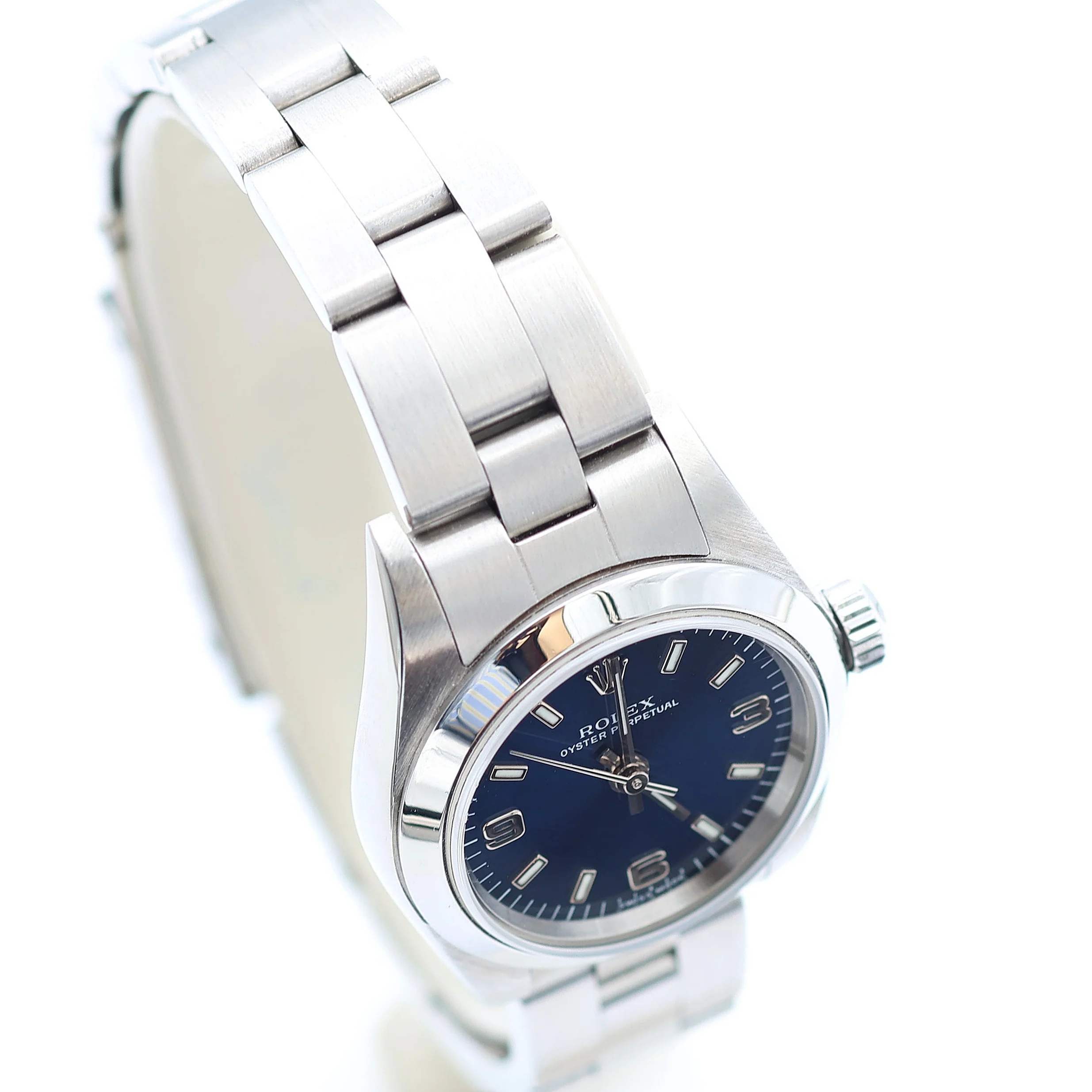 Rolex Oyster Perpetual ref. 76080 – Blue dial - Image 7
