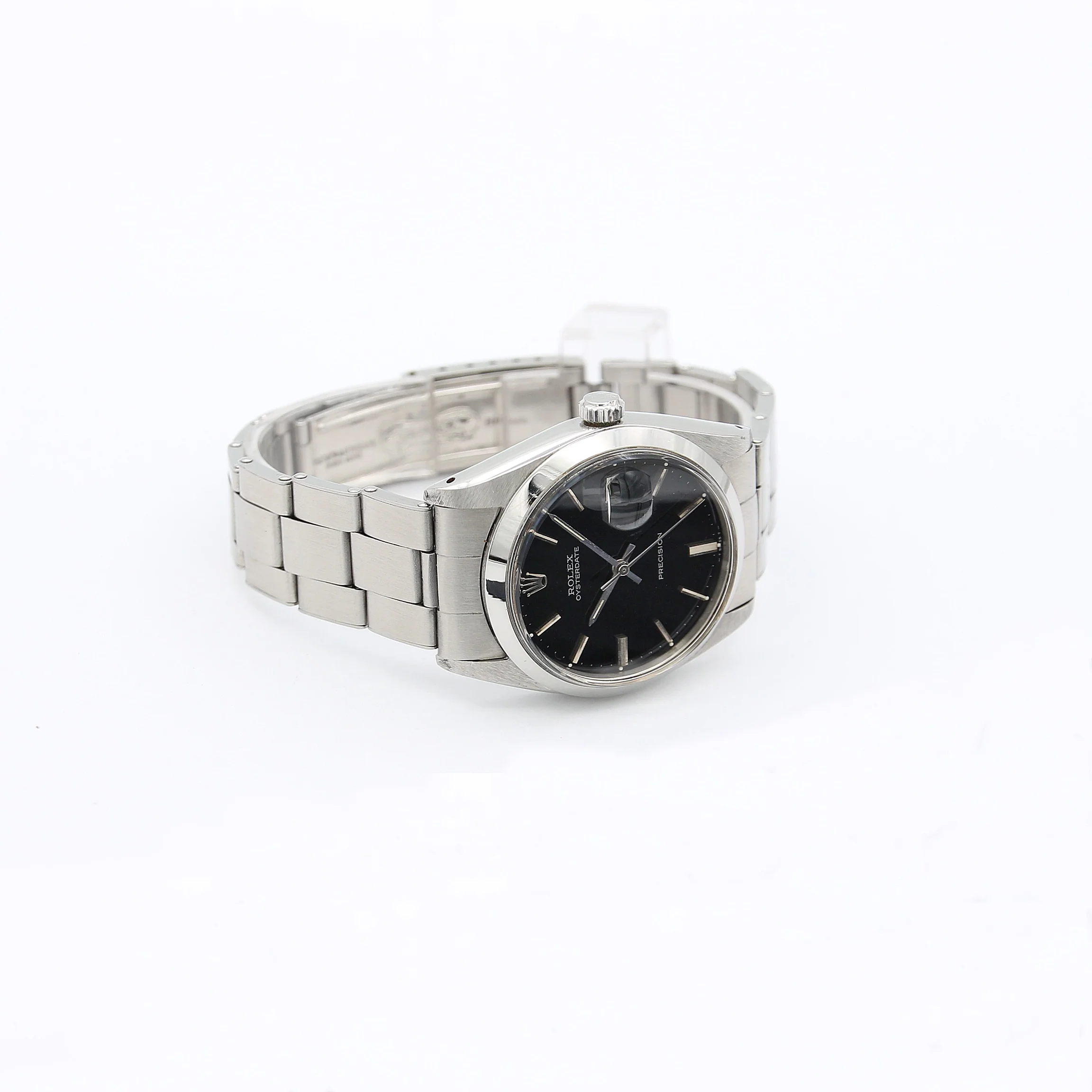 Rolex Precision Date ref. 6694 Black Dial Rivet bracelet - Image 5