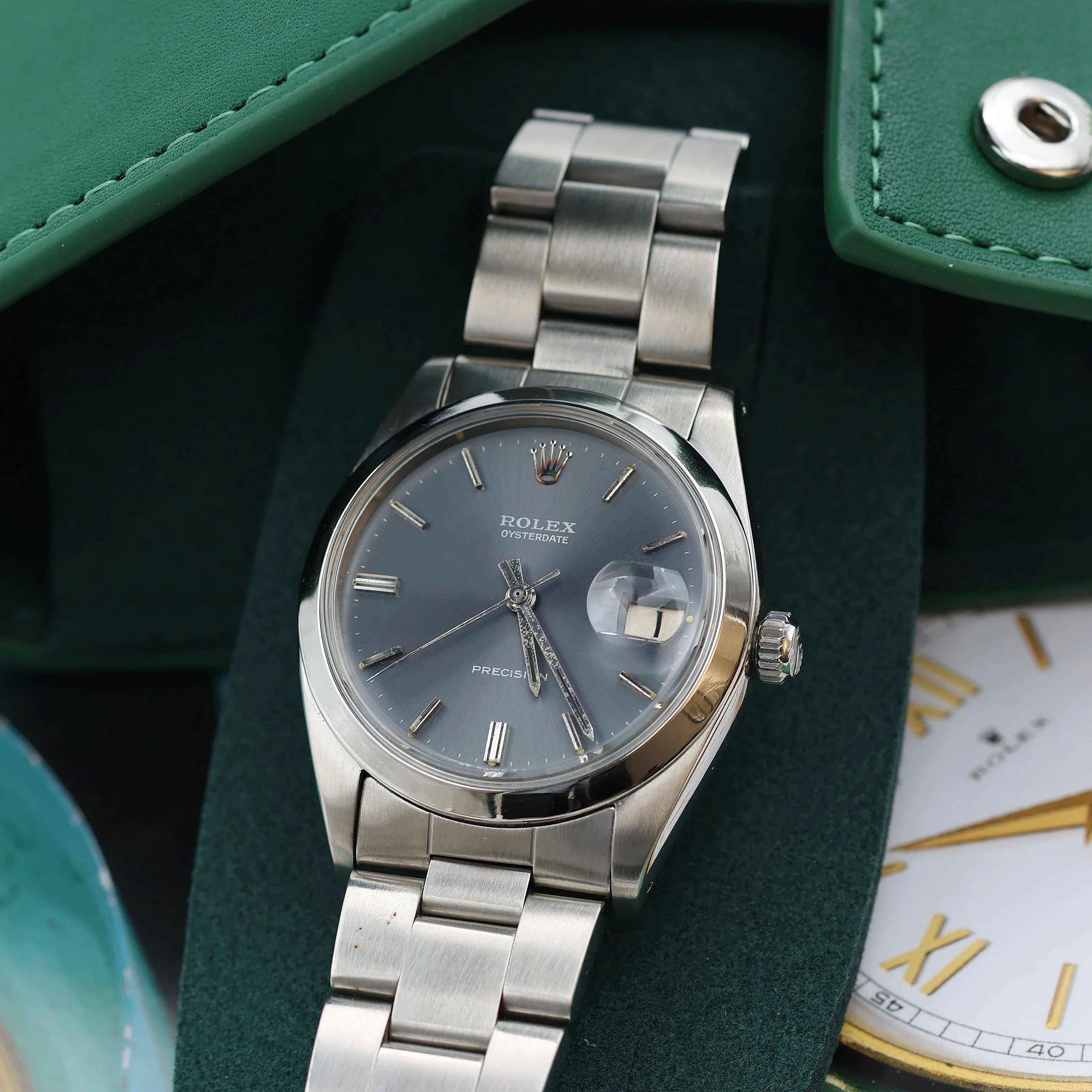 Rolex Precision Date ref. 6694 Grey Dial - Oyster Bracelet - Image 2