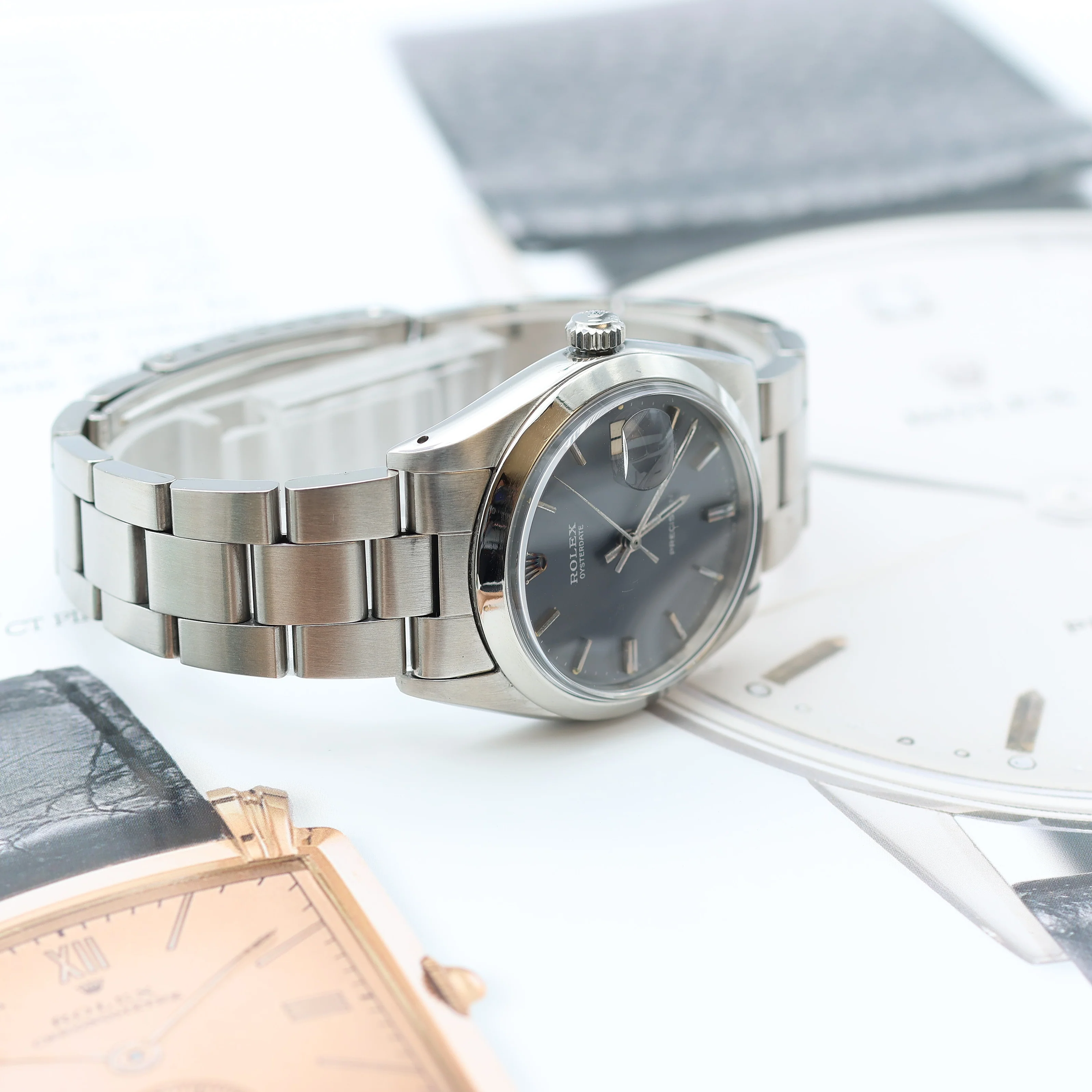 Rolex Precision Date ref. 6694 Grey Dial - Oyster Bracelet - Image 8