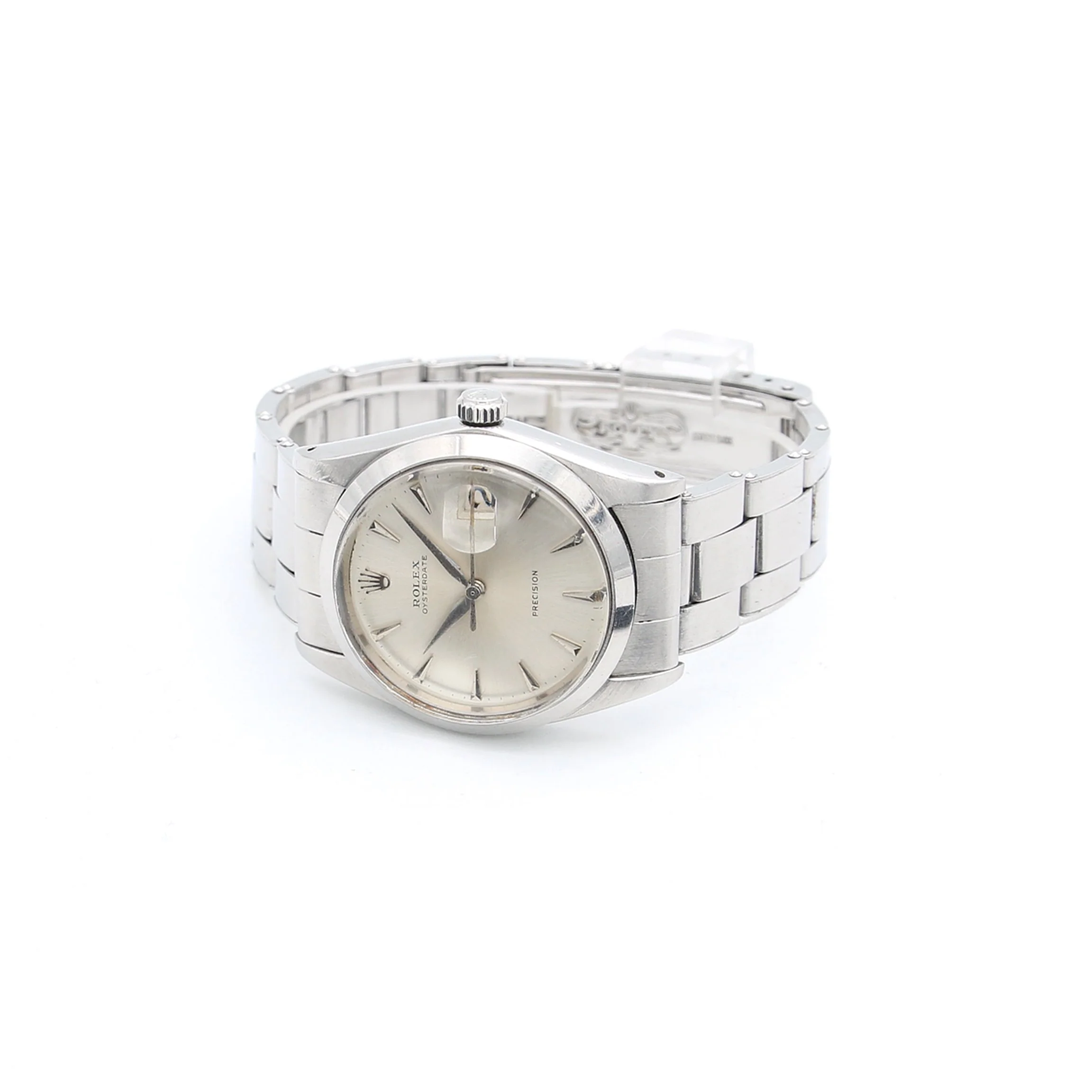 Rolex Precision Date ref. 6694 - Silver Dial - Oyster bracelet (v1) - Image 4