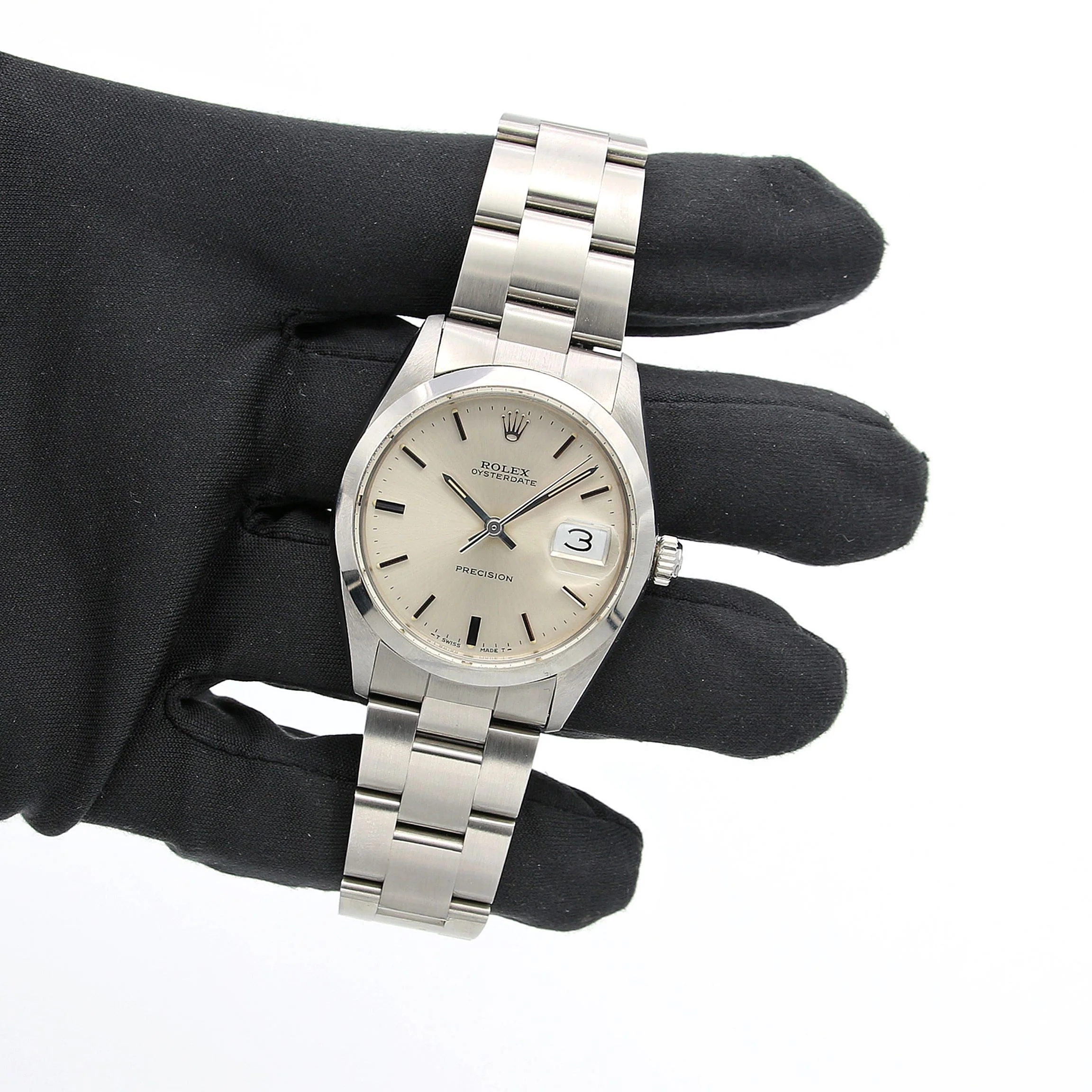 Rolex Precision Date ref. 6694 - Silver Dial - Oyster bracelet (II) - Image 3