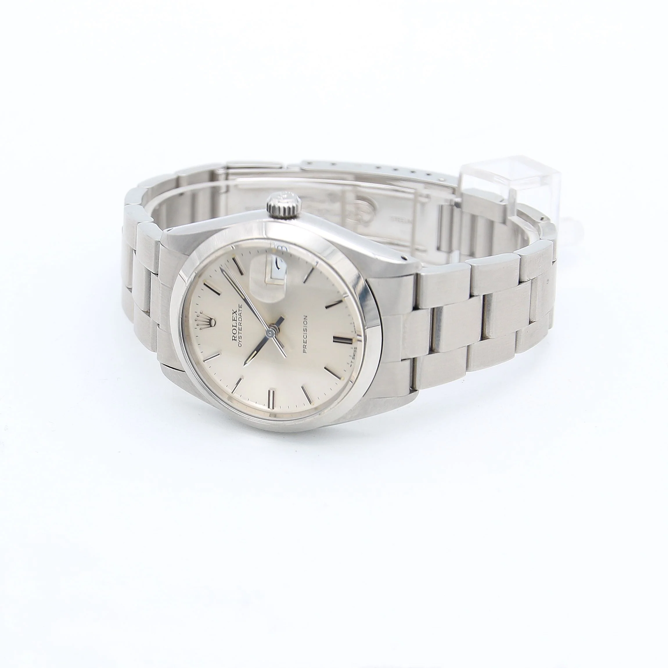 Rolex Precision Date ref. 6694 - Silver Dial - Oyster bracelet (II) - Image 4