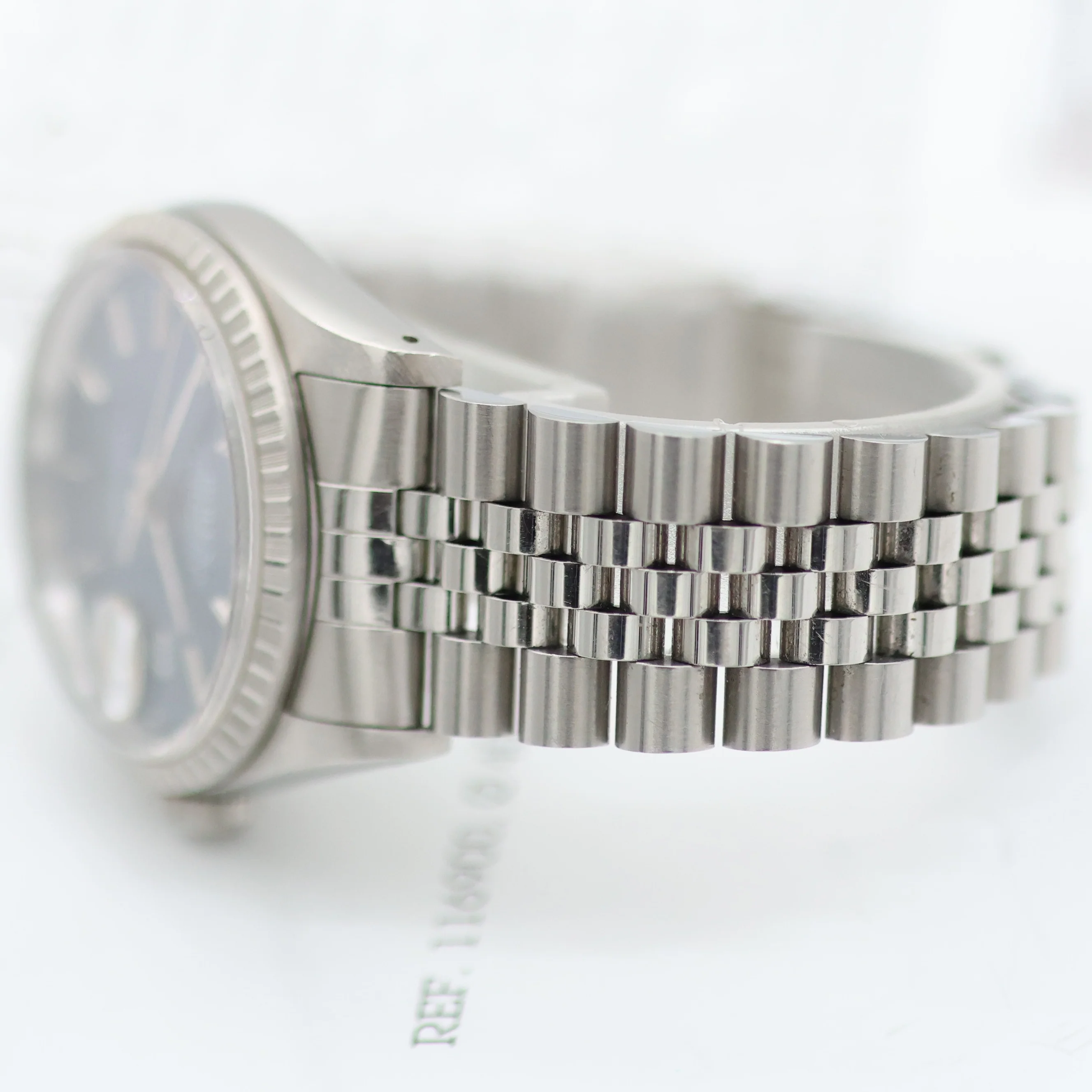 Rolex ref. 16220 Blue Dial Jubilee Bracelet - Full Set - Image 19