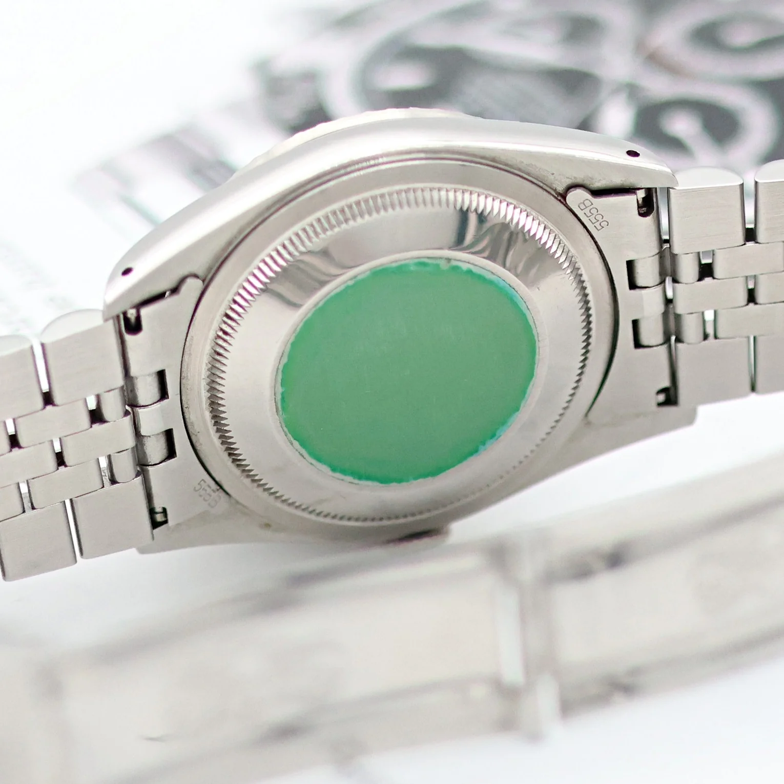 Rolex ref. 16220 Blue Dial Jubilee Bracelet - Full Set - Image 22