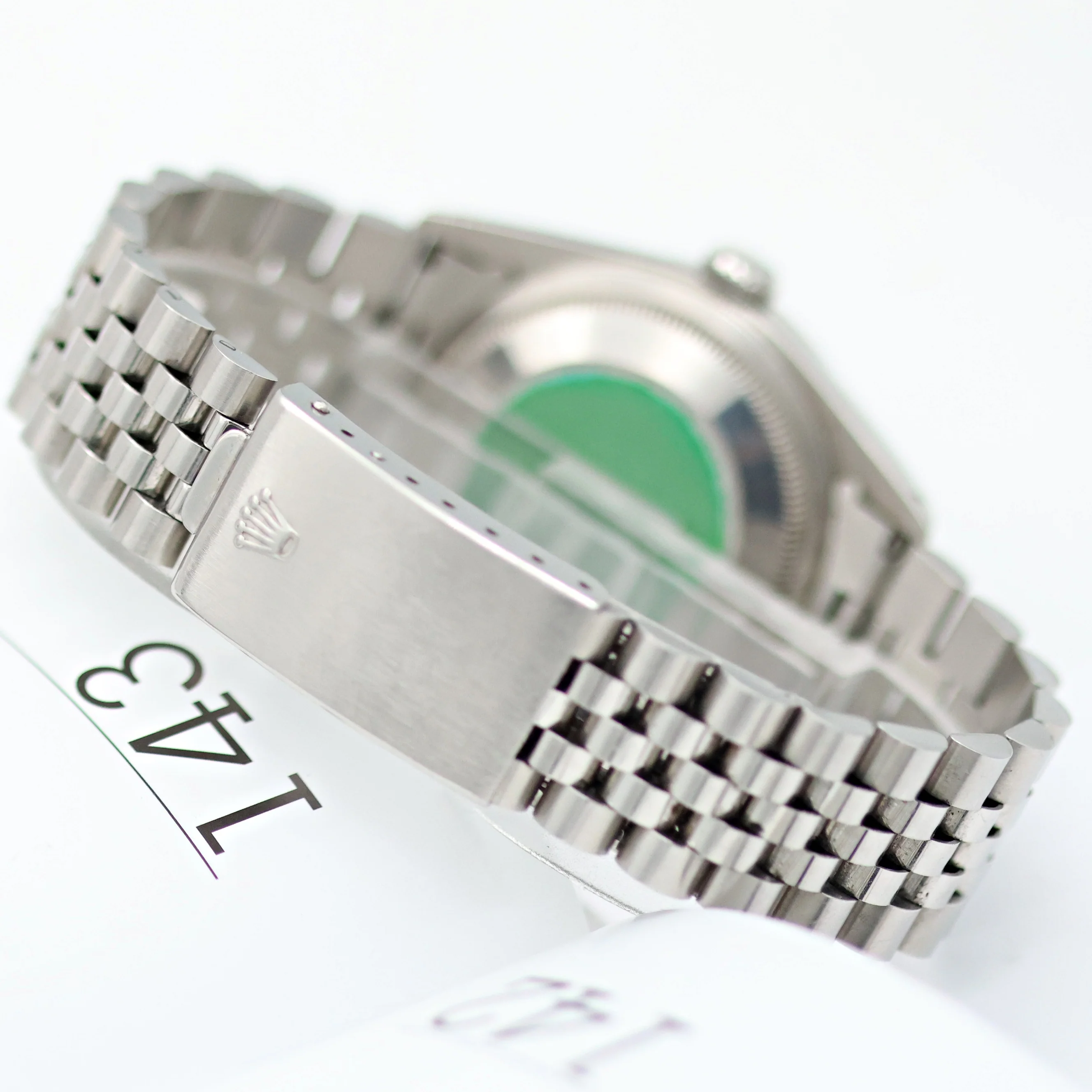 Rolex ref. 16220 Blue Dial Jubilee Bracelet - Full Set - Image 23