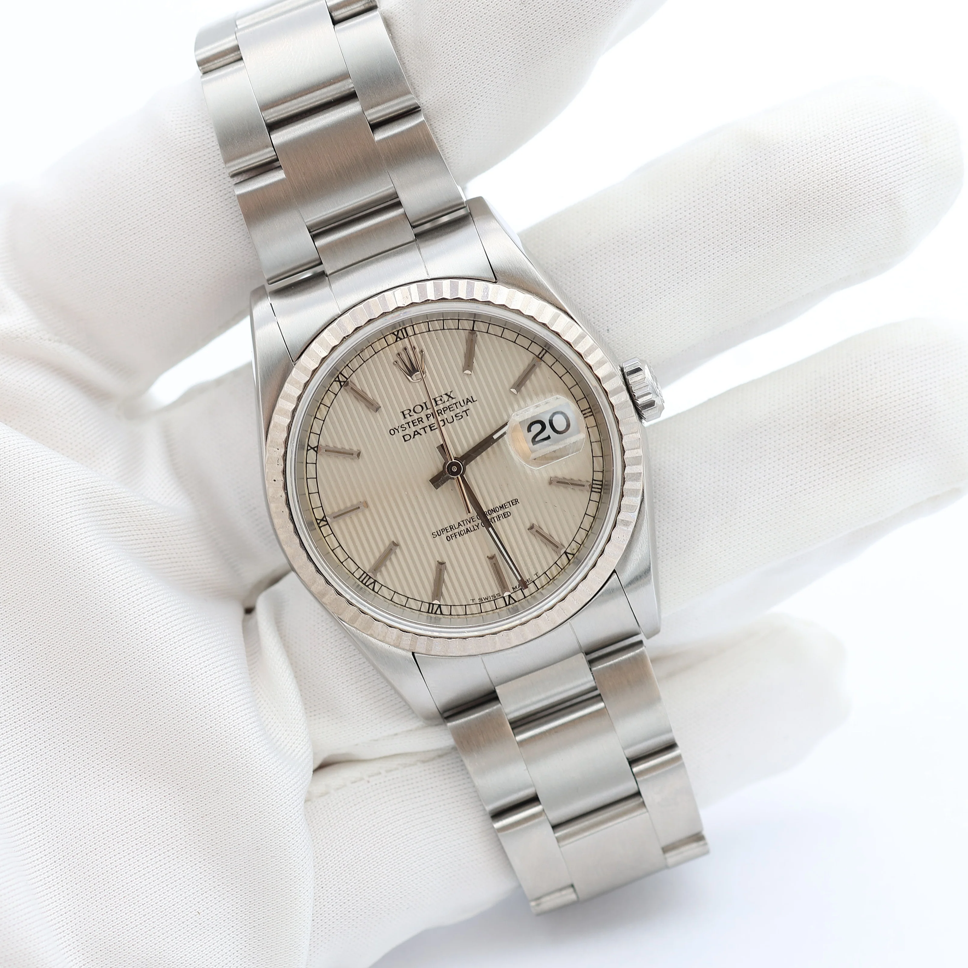 Rolex ref. 16234 Tapestry Dial - Oyster Bracelet - Image 6