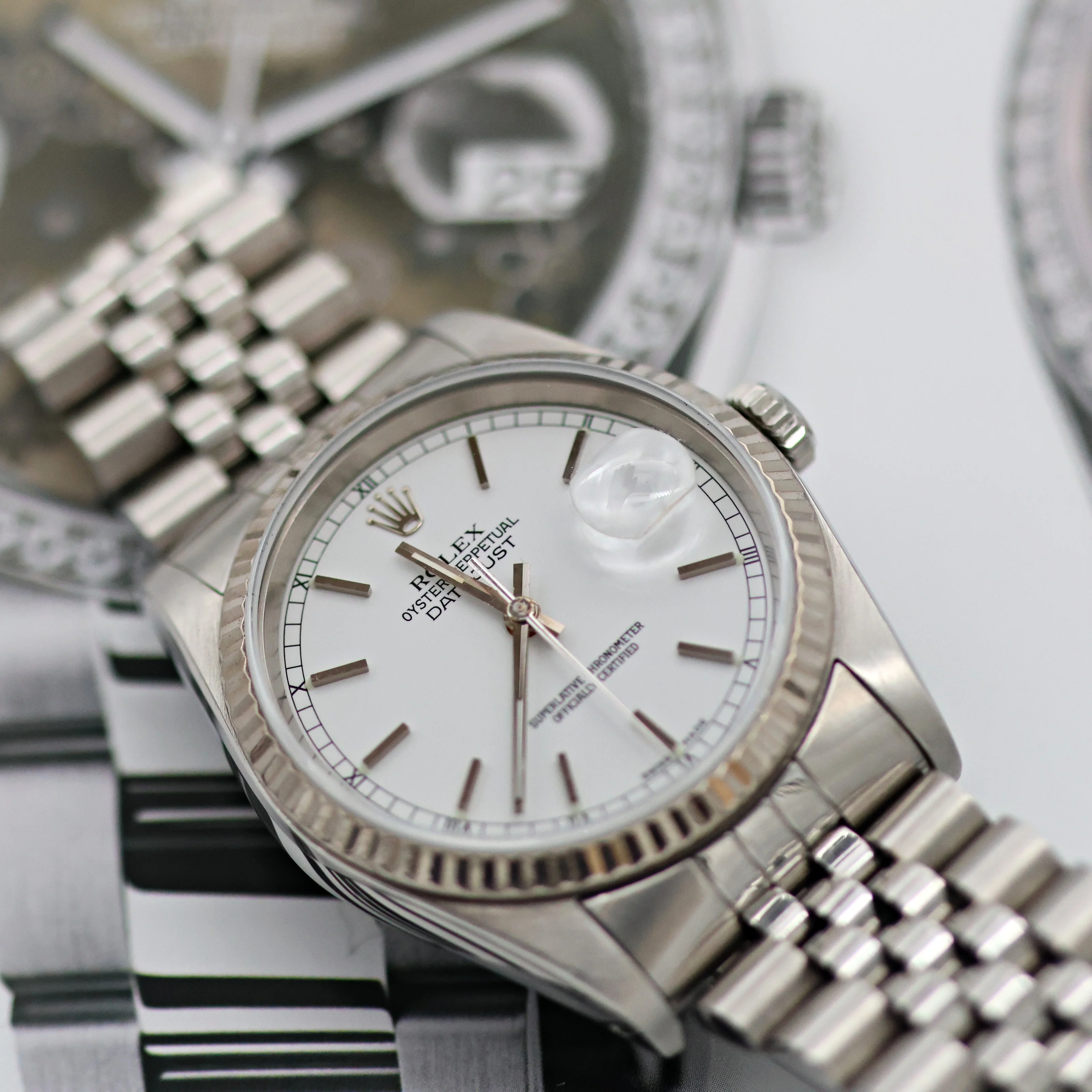 ON SALE: Rolex ref. 16234 White Circle Dial - Jubilee Bracelet - Image 10