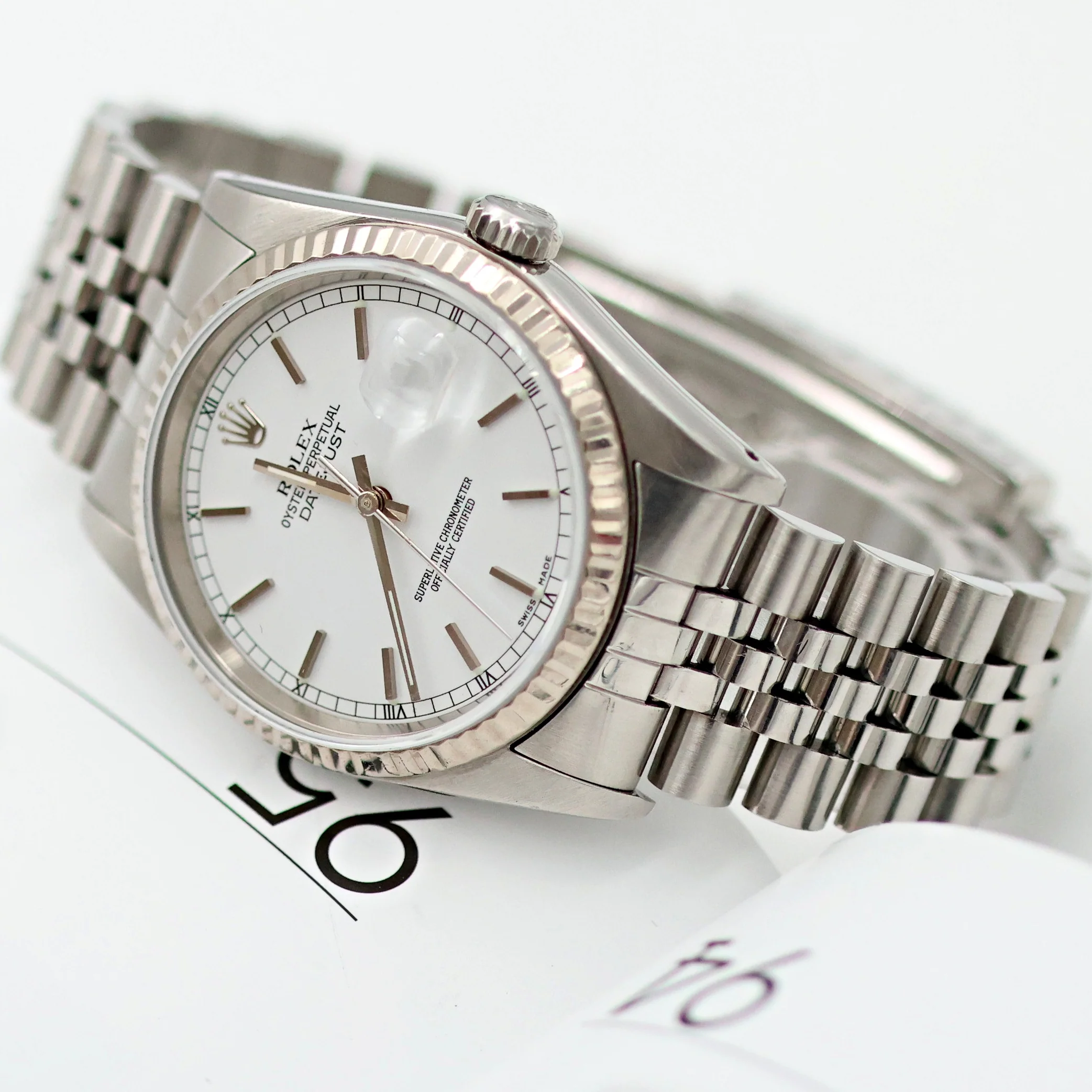 ON SALE: Rolex ref. 16234 White Circle Dial - Jubilee Bracelet - Image 11