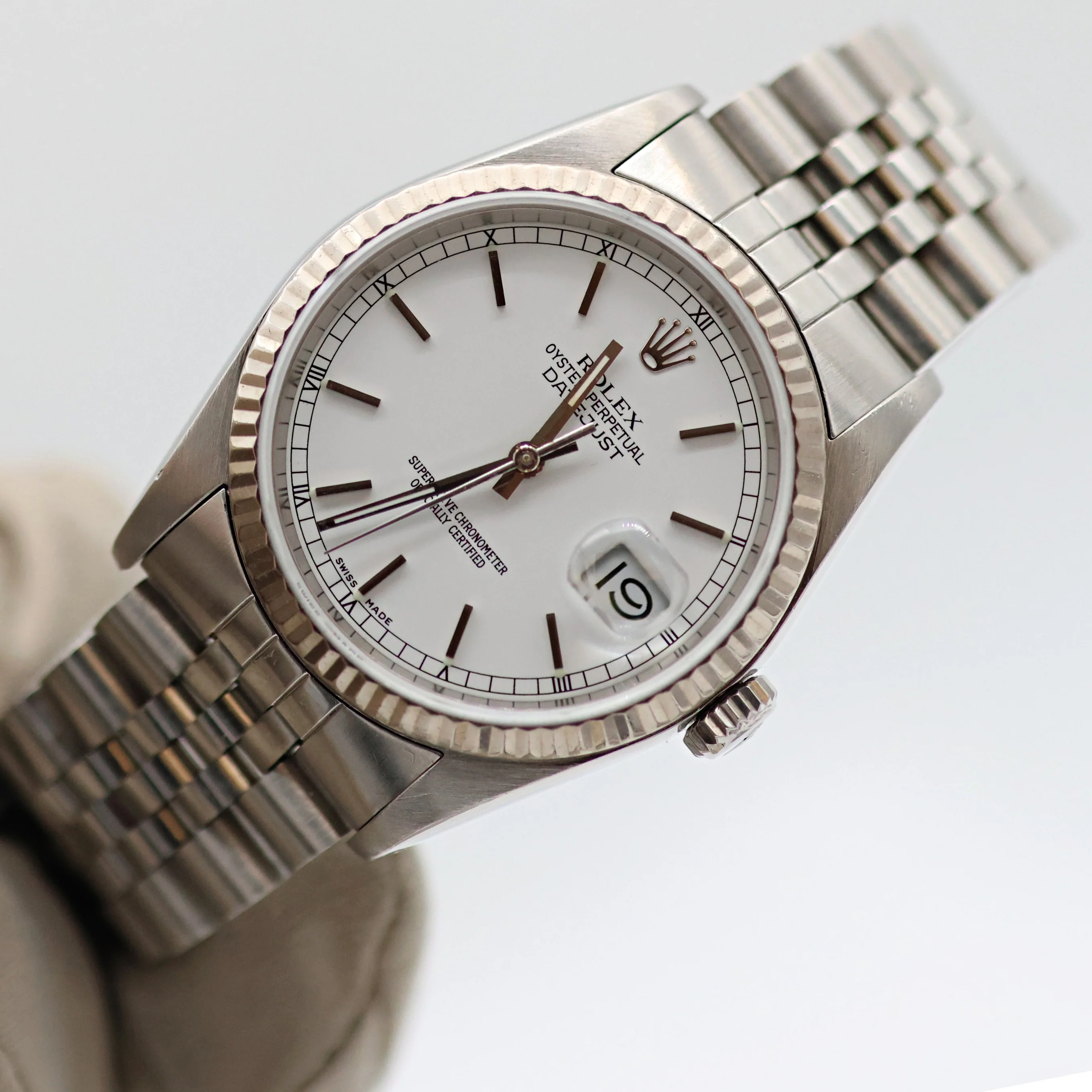ON SALE: Rolex ref. 16234 White Circle Dial - Jubilee Bracelet - Image 4