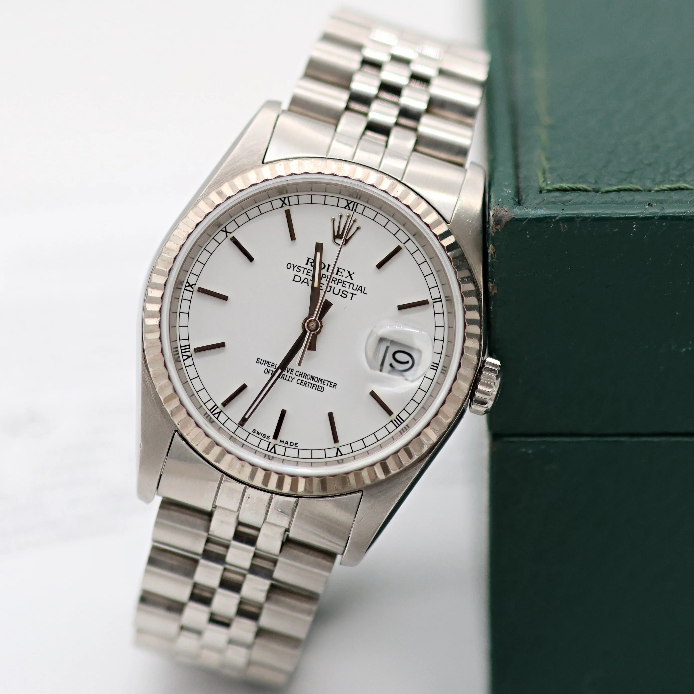 ON SALE: Rolex ref. 16234 White Circle Dial - Jubilee Bracelet - Image 5