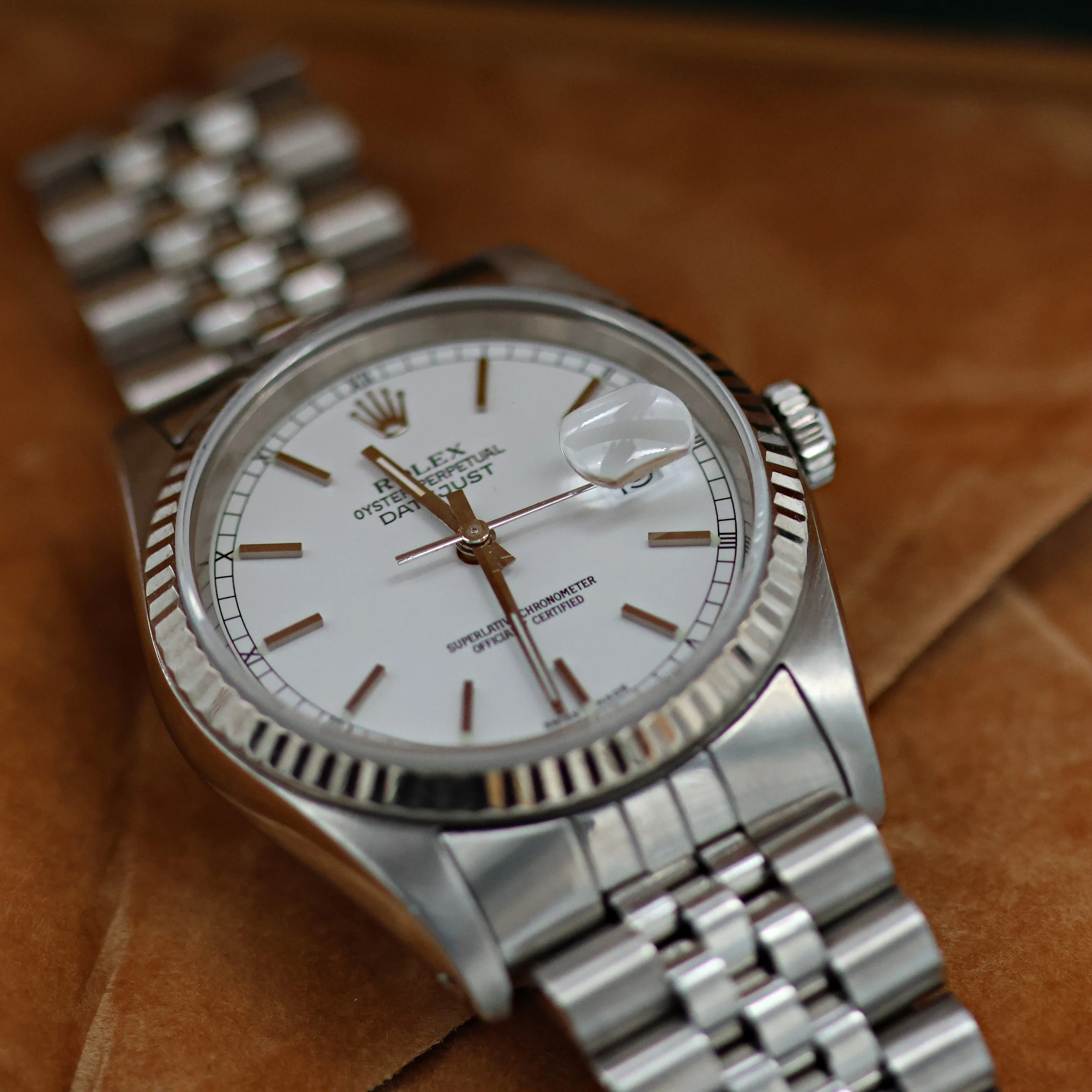 ON SALE: Rolex ref. 16234 White Circle Dial - Jubilee Bracelet - Image 6