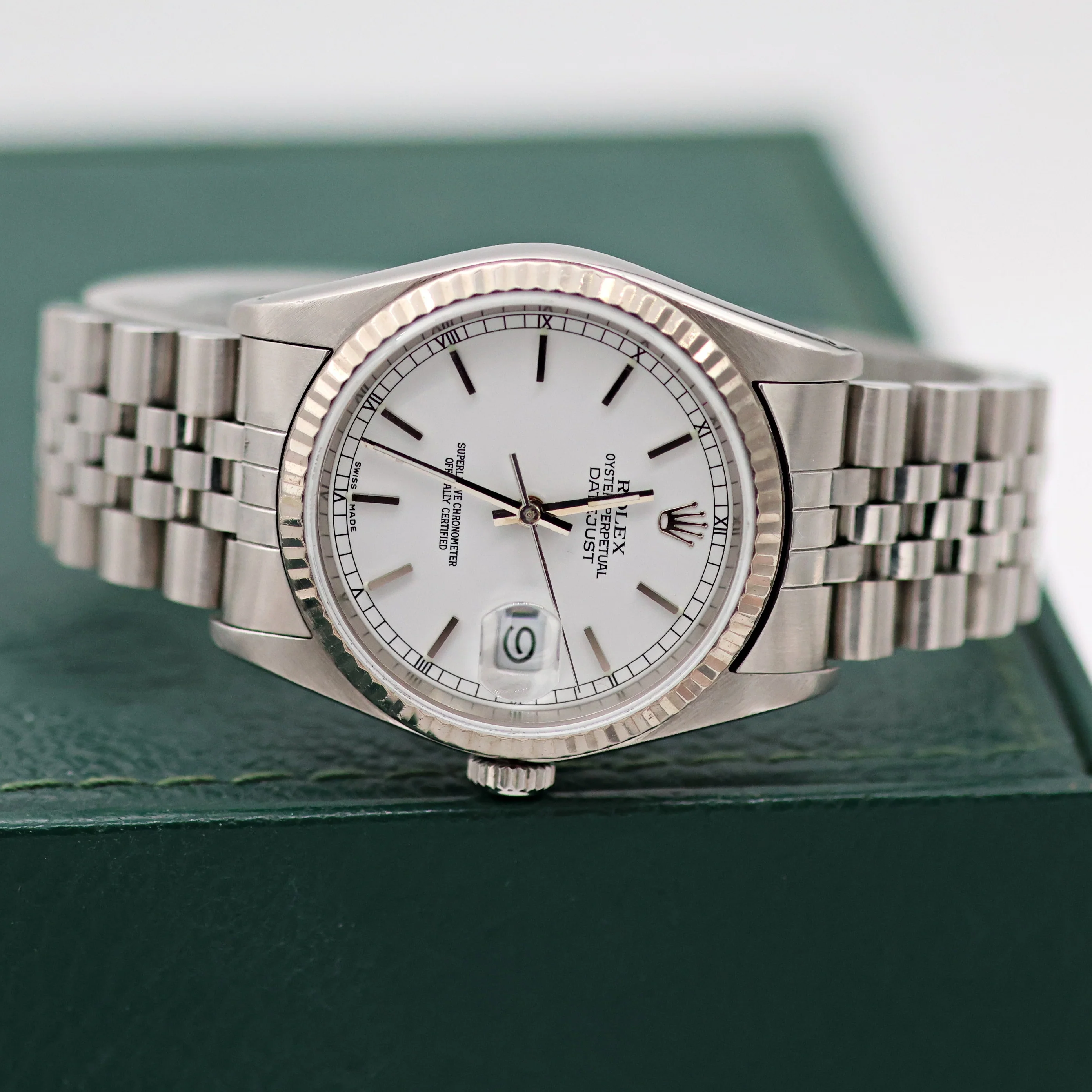 ON SALE: Rolex ref. 16234 White Circle Dial - Jubilee Bracelet - Image 9