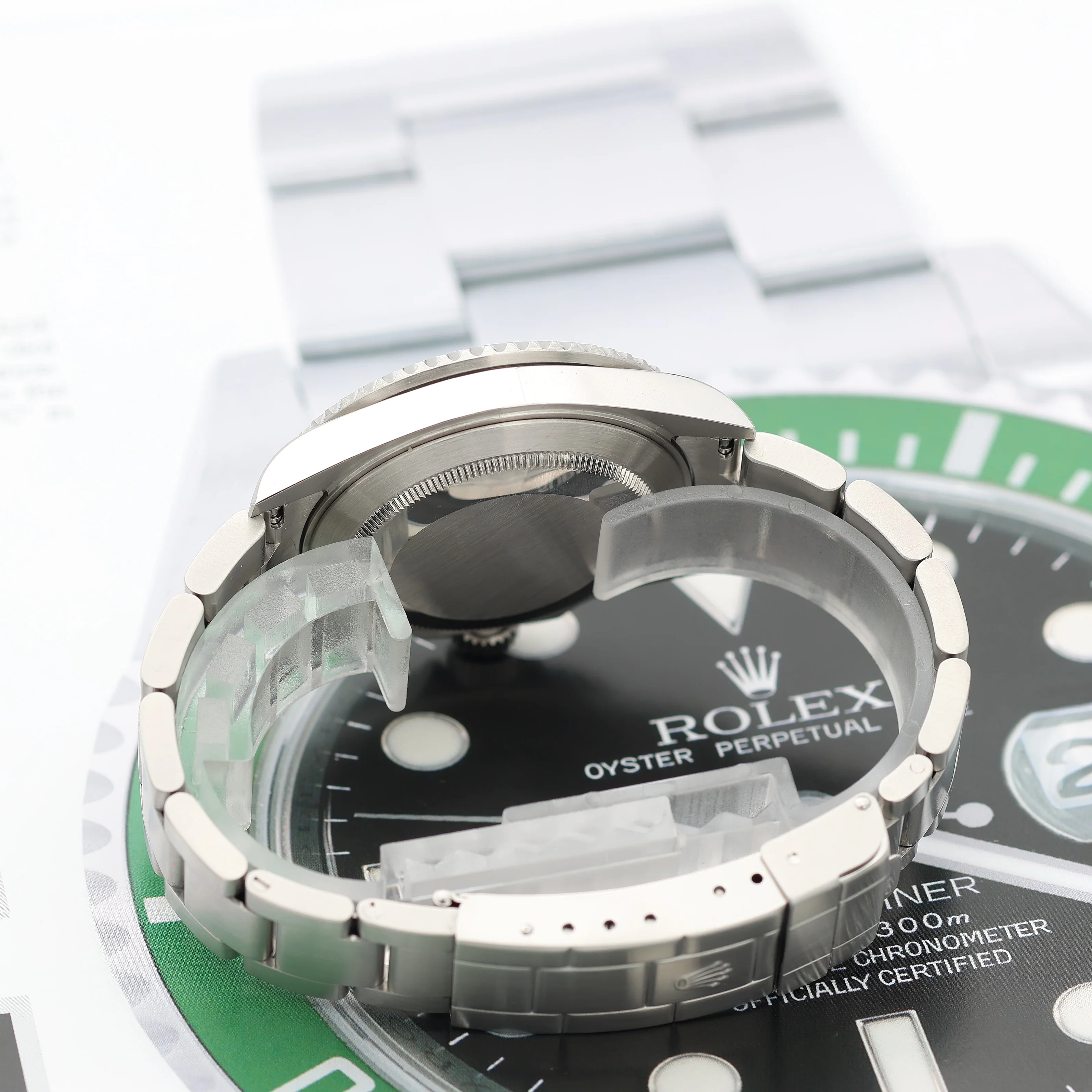 Rolex Submariner Date 16610LV (Kermit) with Green Bezel - Image 10