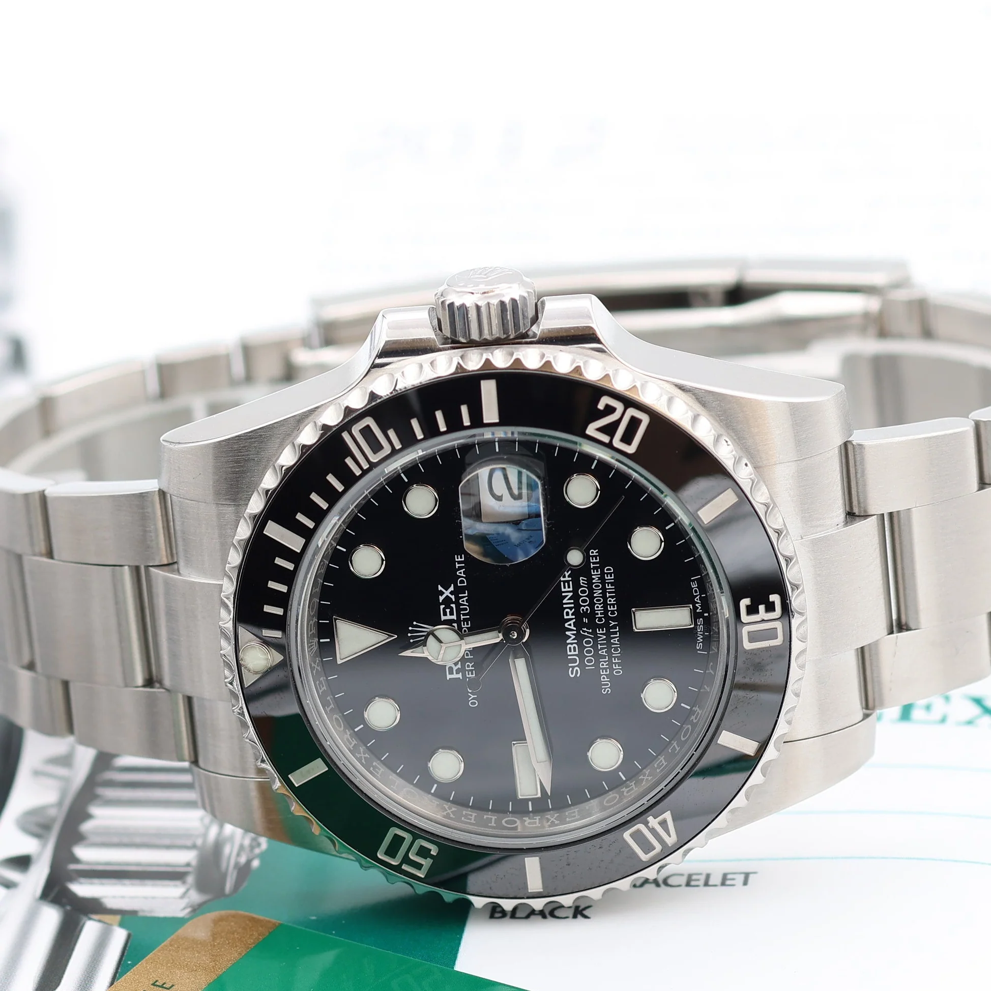 Rolex Submariner Date ref. 116610LN - Oyster Bracelet - Full Set - Image 7