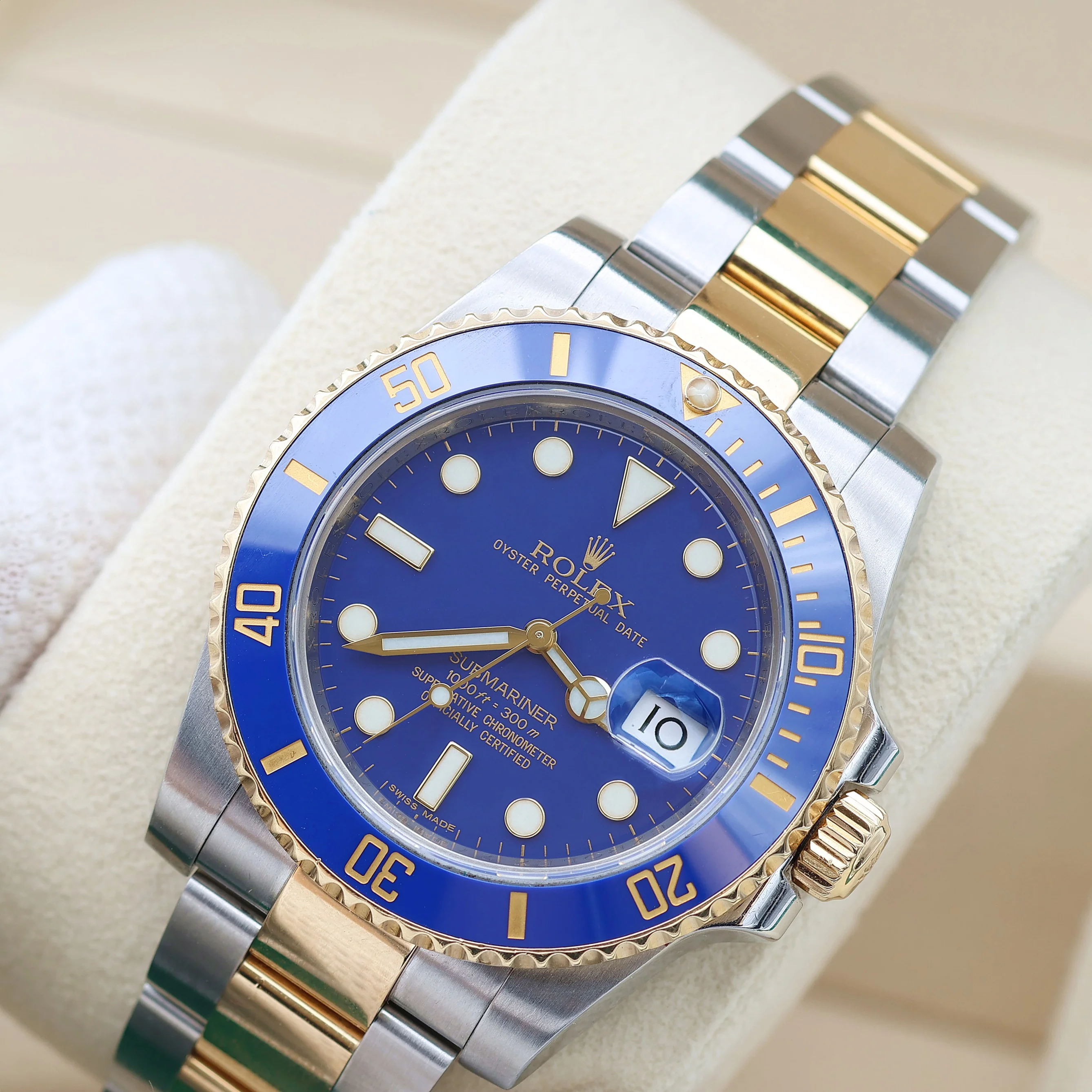 Rolex Submariner Date ref. 116613LB Steel/Gold - Full Set - Image 3