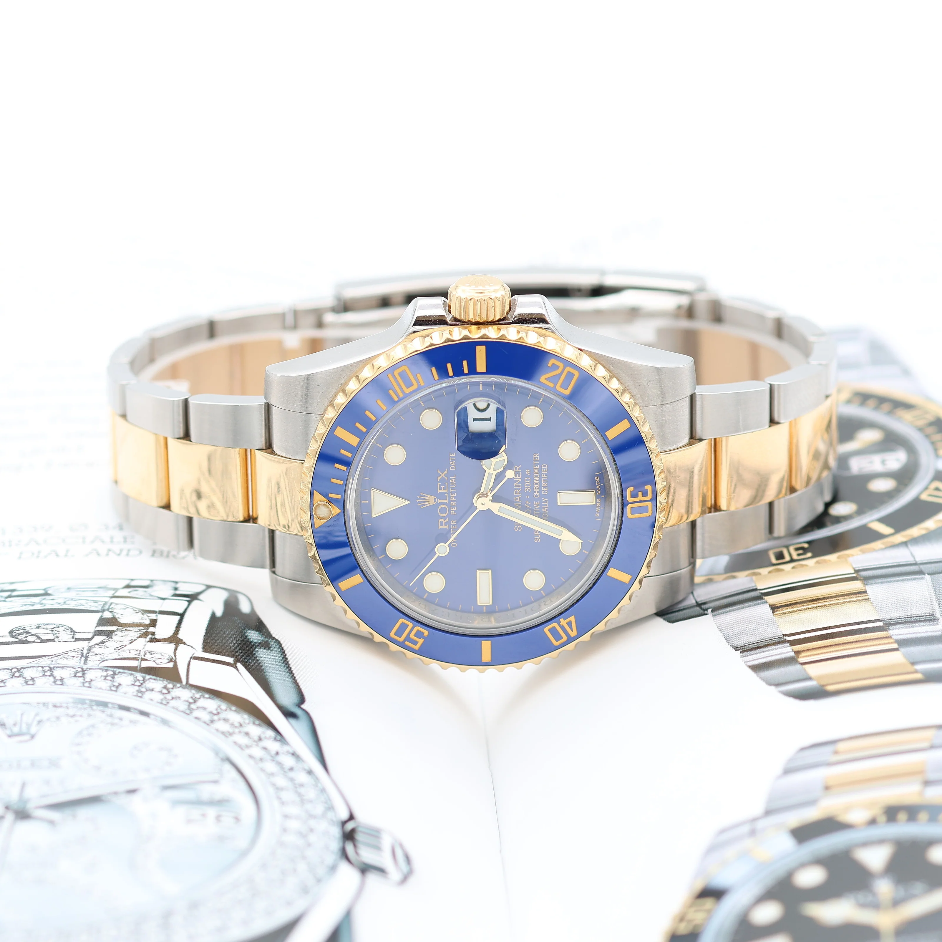 Rolex Submariner Date ref. 116613LB Steel/Gold - Full Set - Image 8