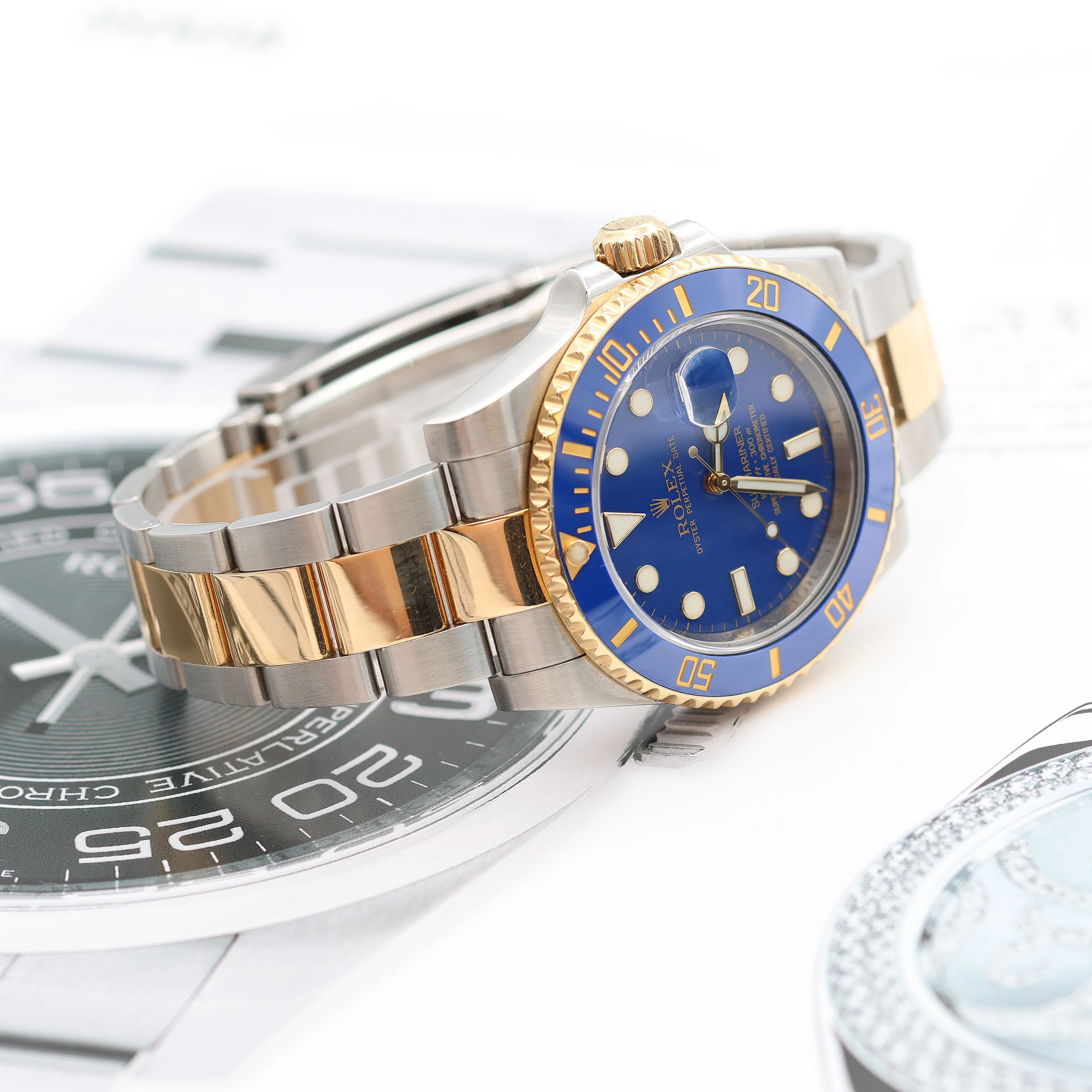 Rolex Submariner Date ref. 116613LB Steel/Gold - Full Set - Image 9