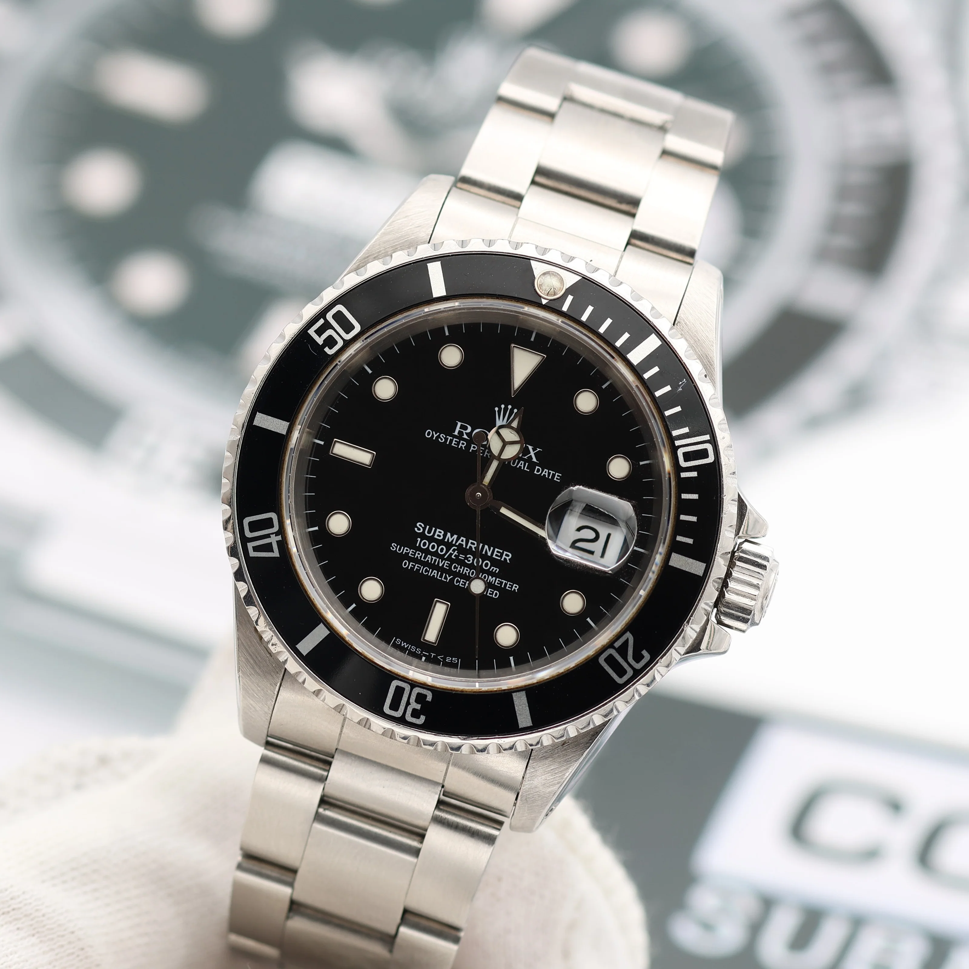 Rolex Submariner Date ref. 16610 - Oyster bracelet - Image 3