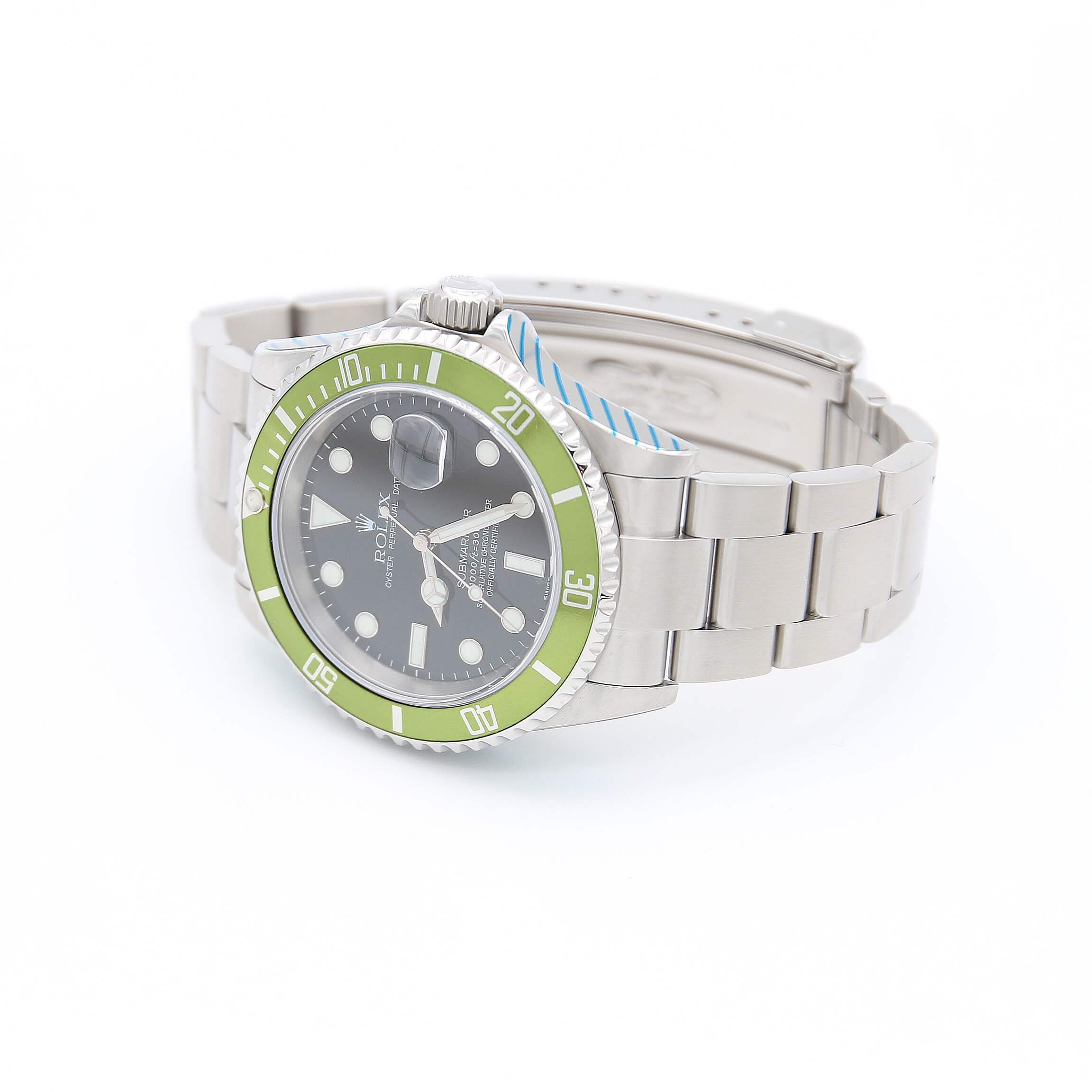 Rolex Submariner ref. 16610LV - Fat Four Serial Y - Service Card Rolex - Image 5