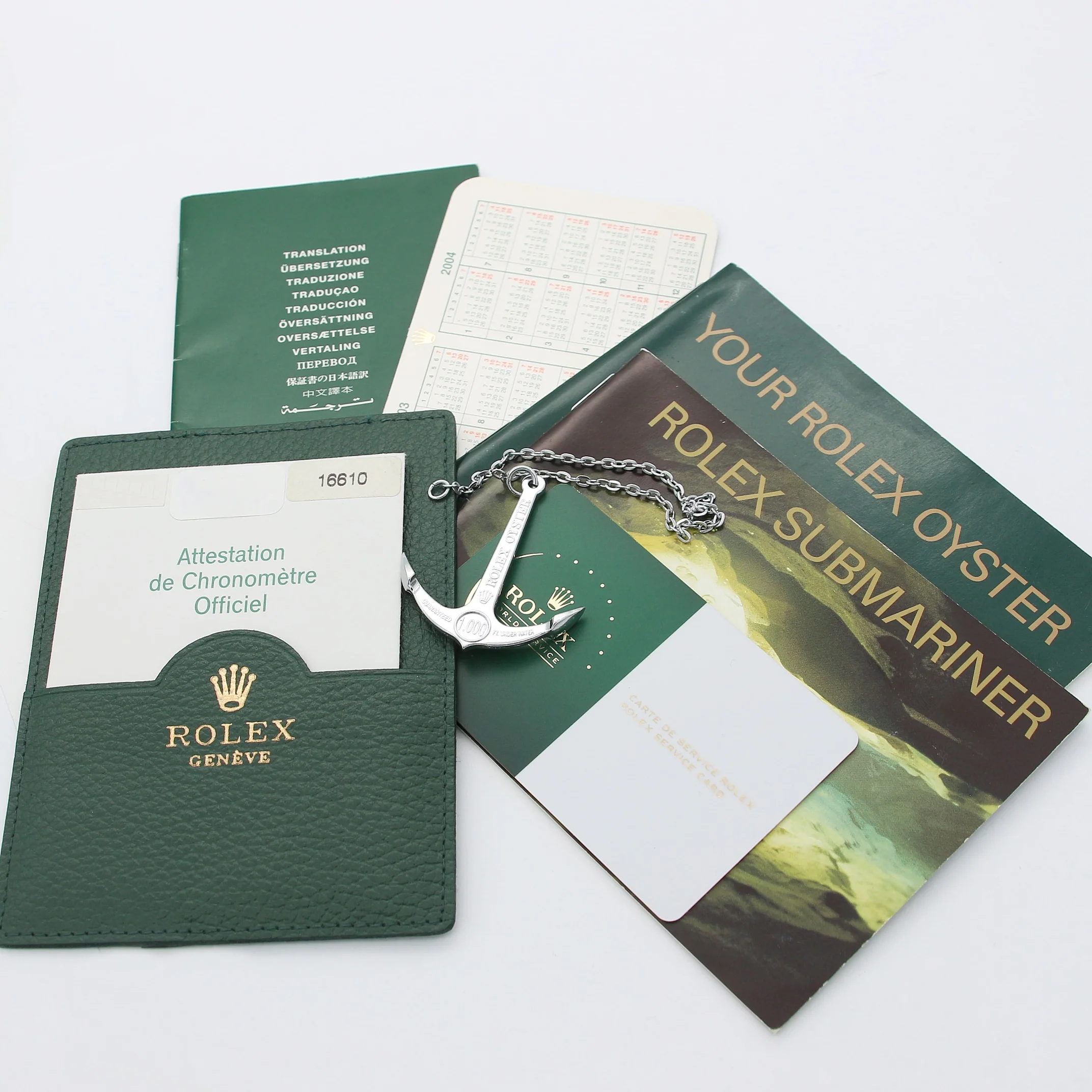 Rolex Submariner 16610LV Fat Four - Full Set (+ service papers Rolex) - Image 6