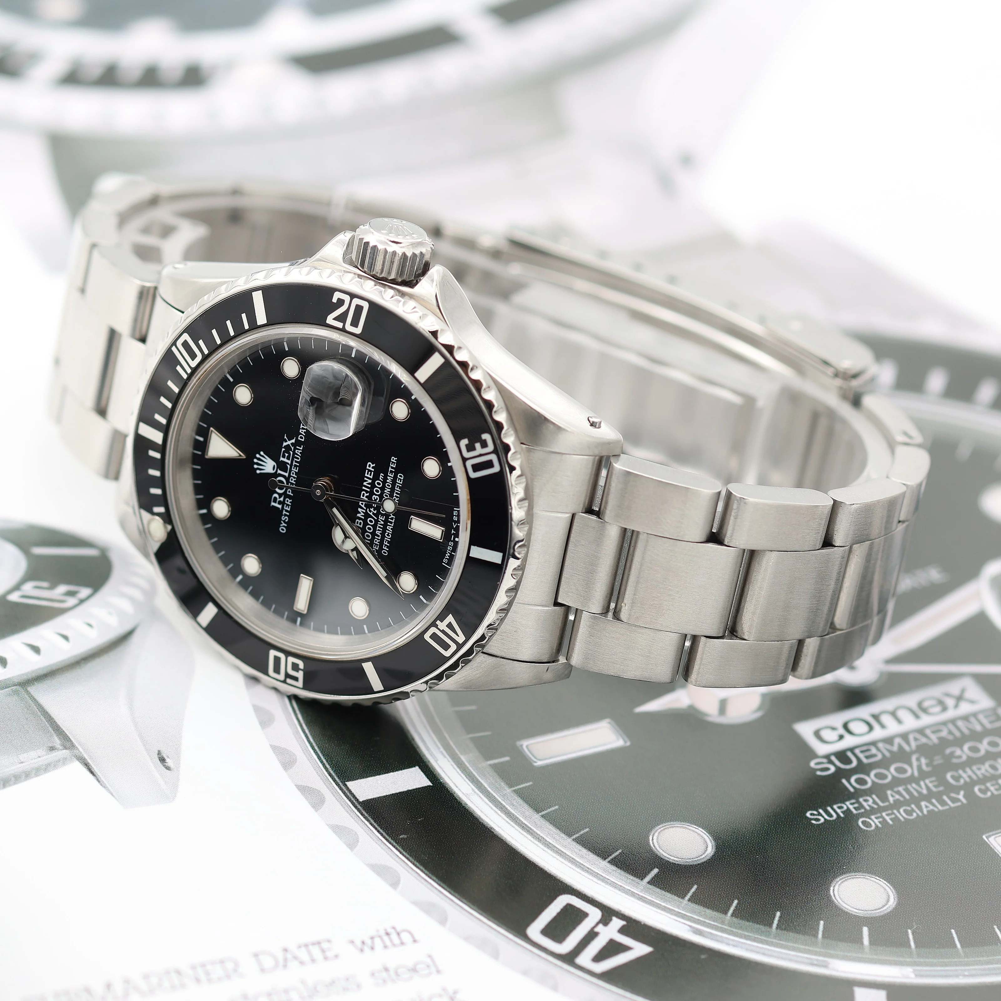 ON SALE: Rolex Submariner ref. 16800 - Oyster Bracelet - Image 9