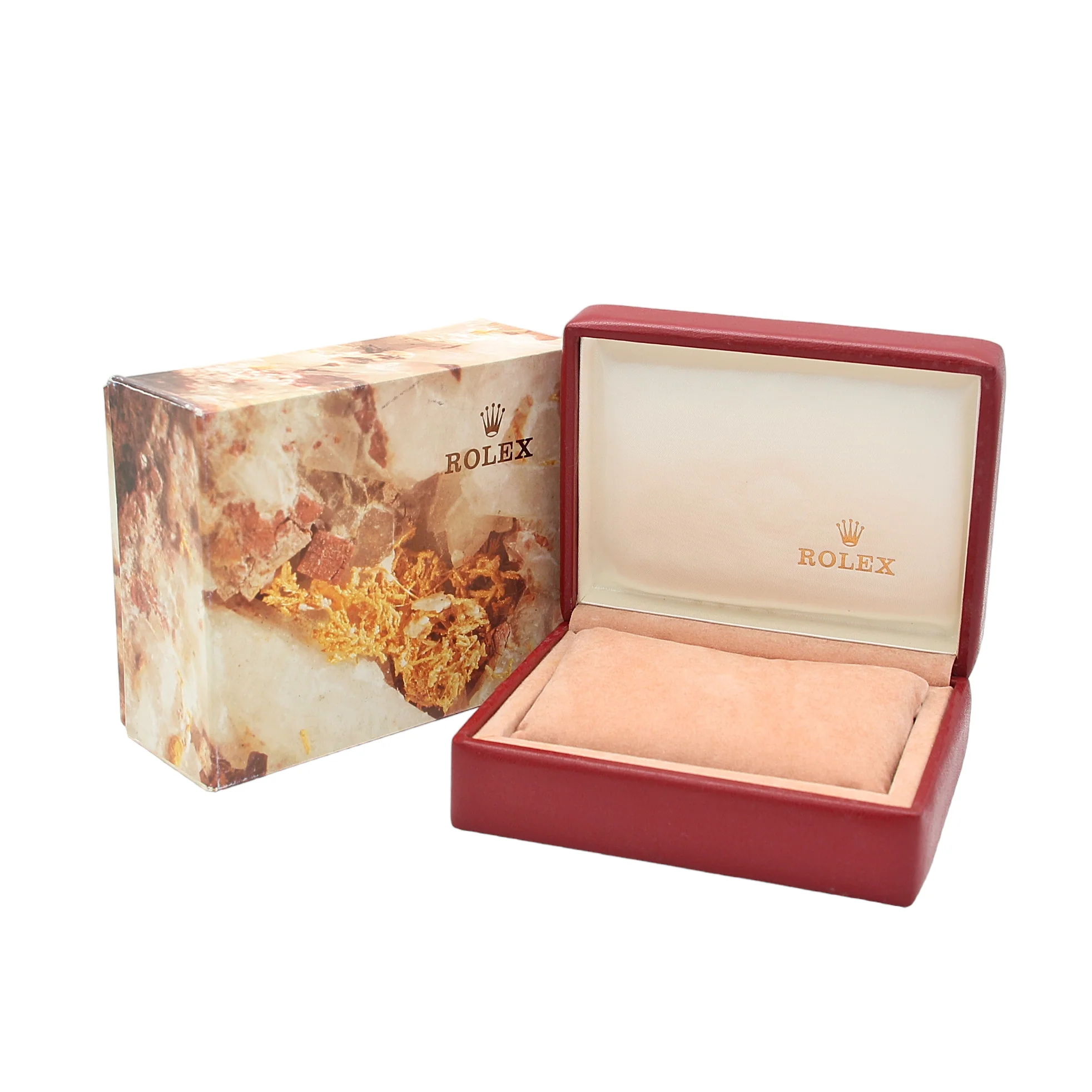 Rolex Watch Box | Vintage Box Lady Red 14.00.01