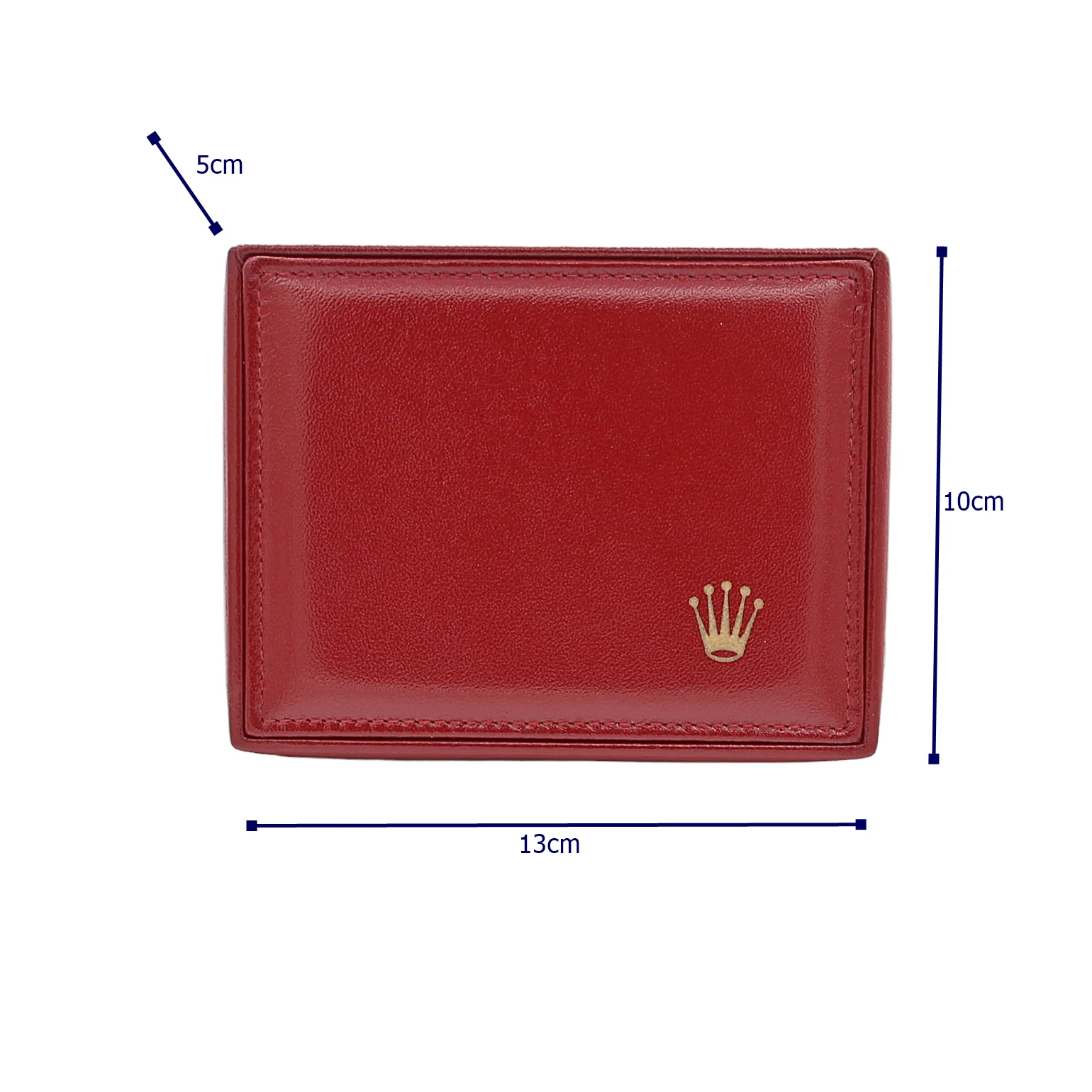 Rolex Watch Box | Vintage Box Lady Red 14.00.01(2) - Image 3