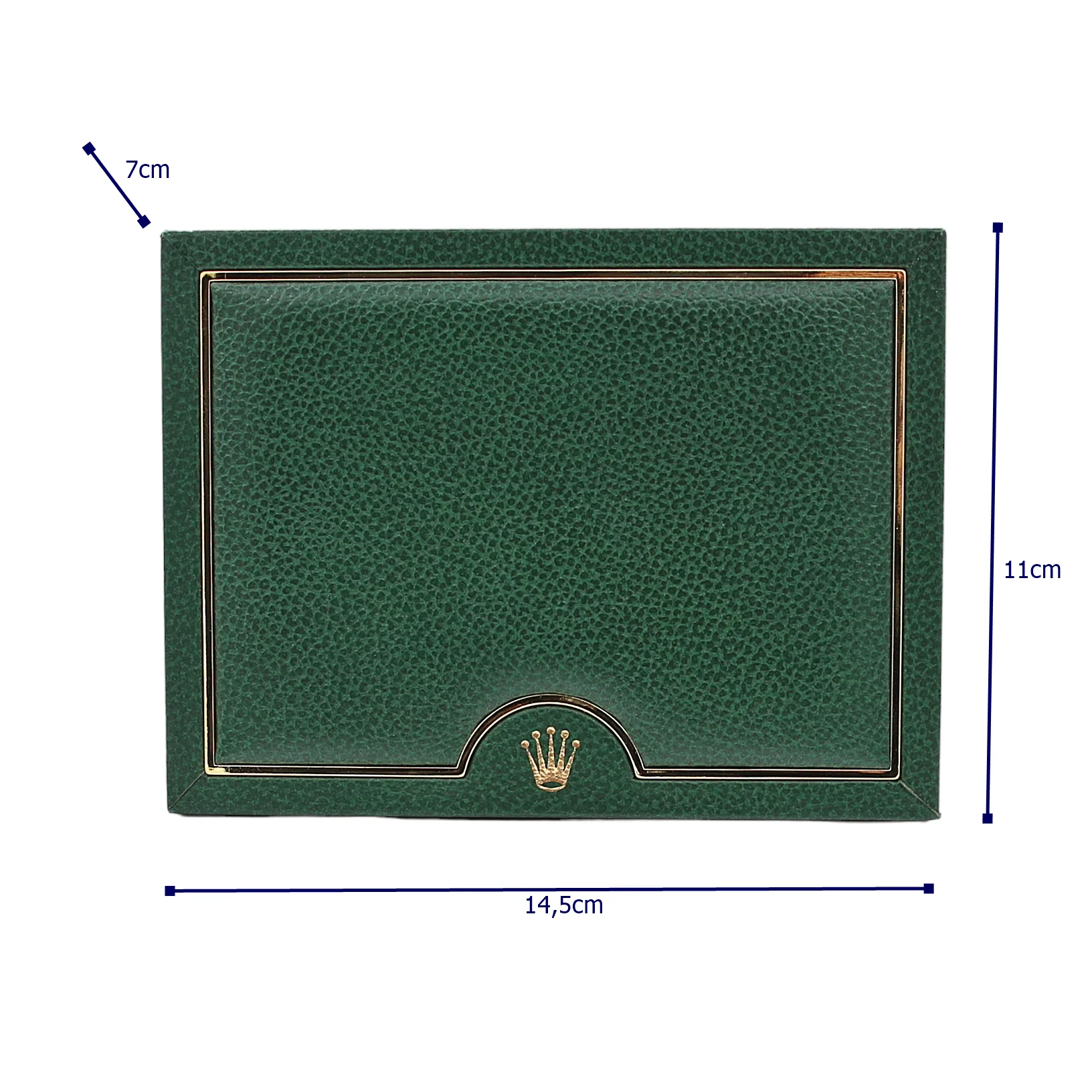 Rolex Watch Box | Vintage Box Men Dark Green 64.00.02 - Image 3