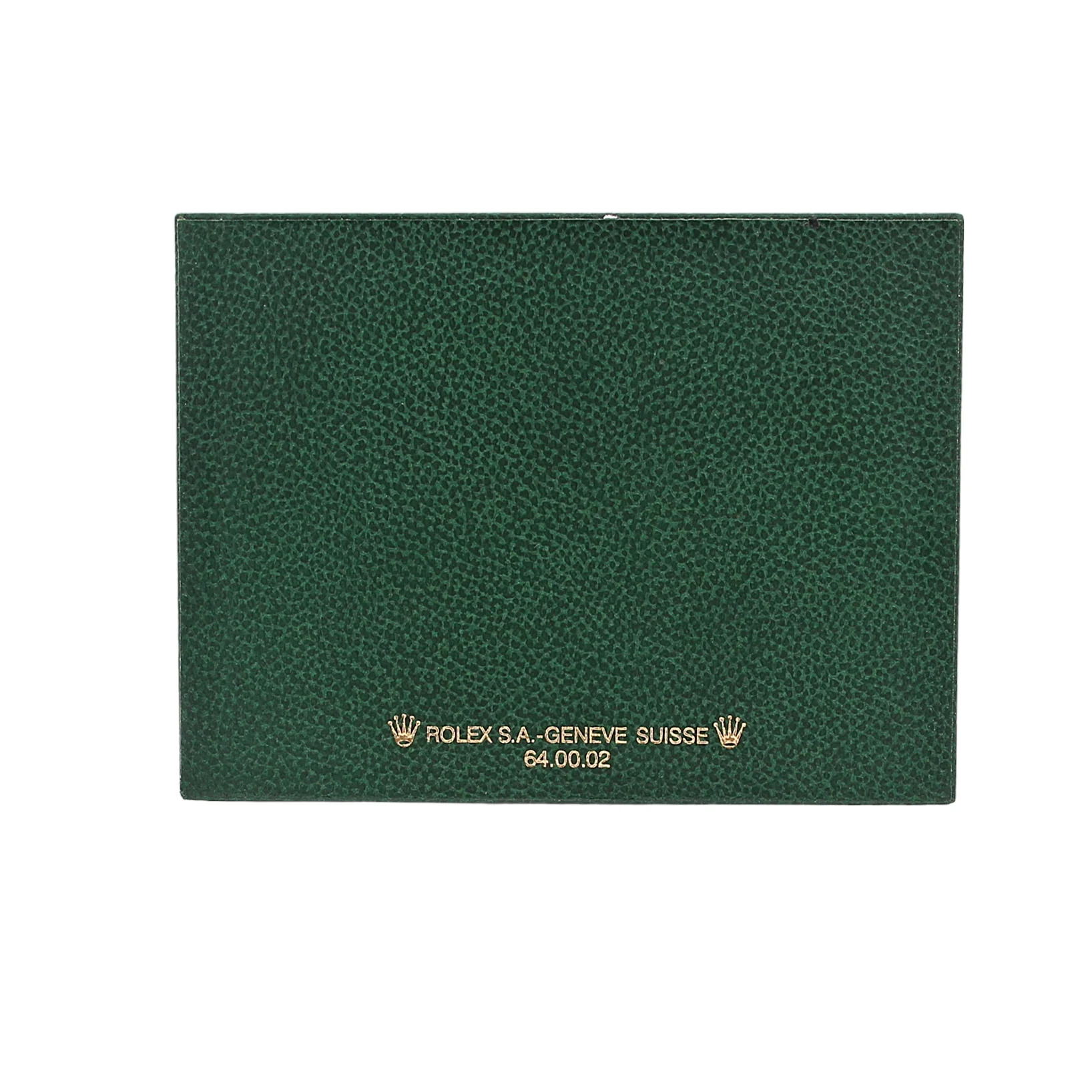 Rolex Watch Box | Vintage Box Men Dark Green 64.00.02 - Image 4