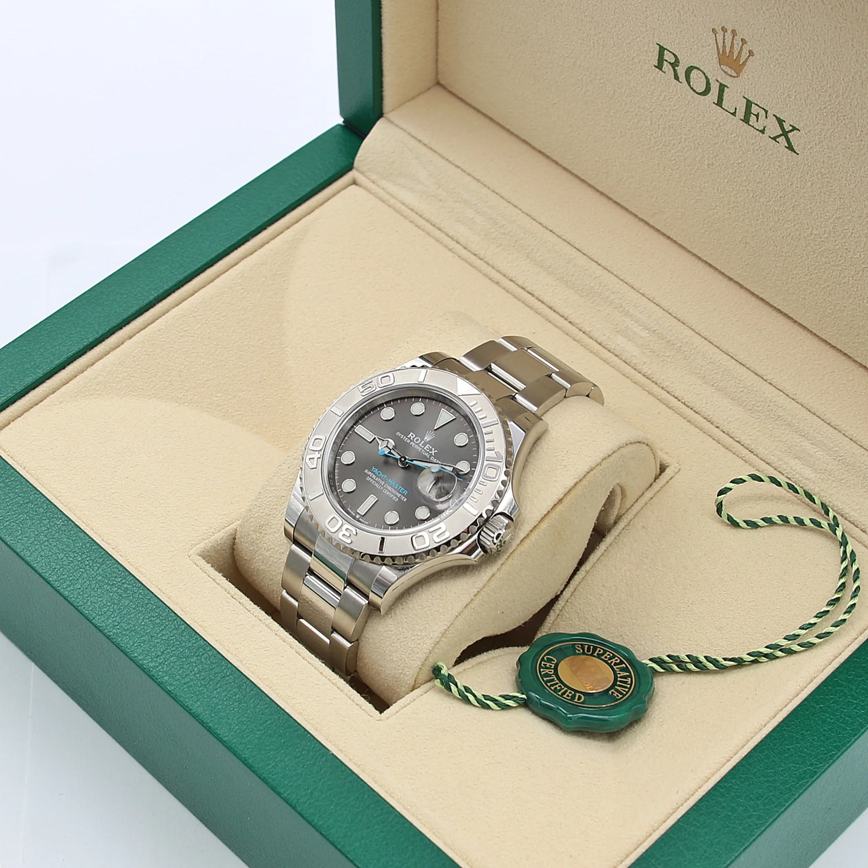 Rolex Yacht-Master 40 ref. 126622 Rhodium Grey - Full Set