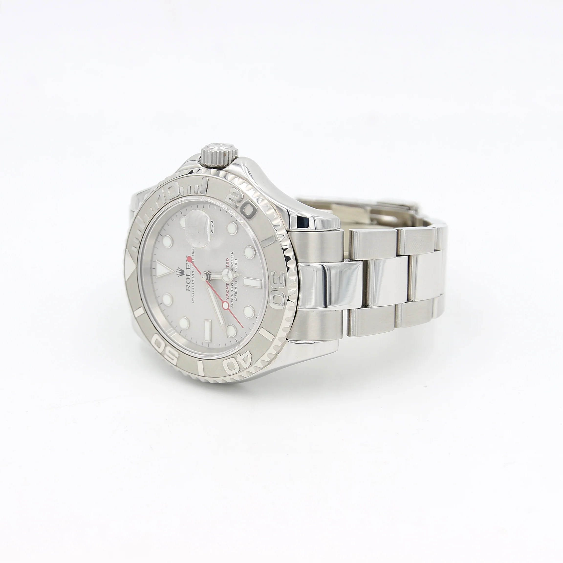 Rolex Yacht-Master 40 ref. 16622 Platinum and Steel - Warranty - Image 2