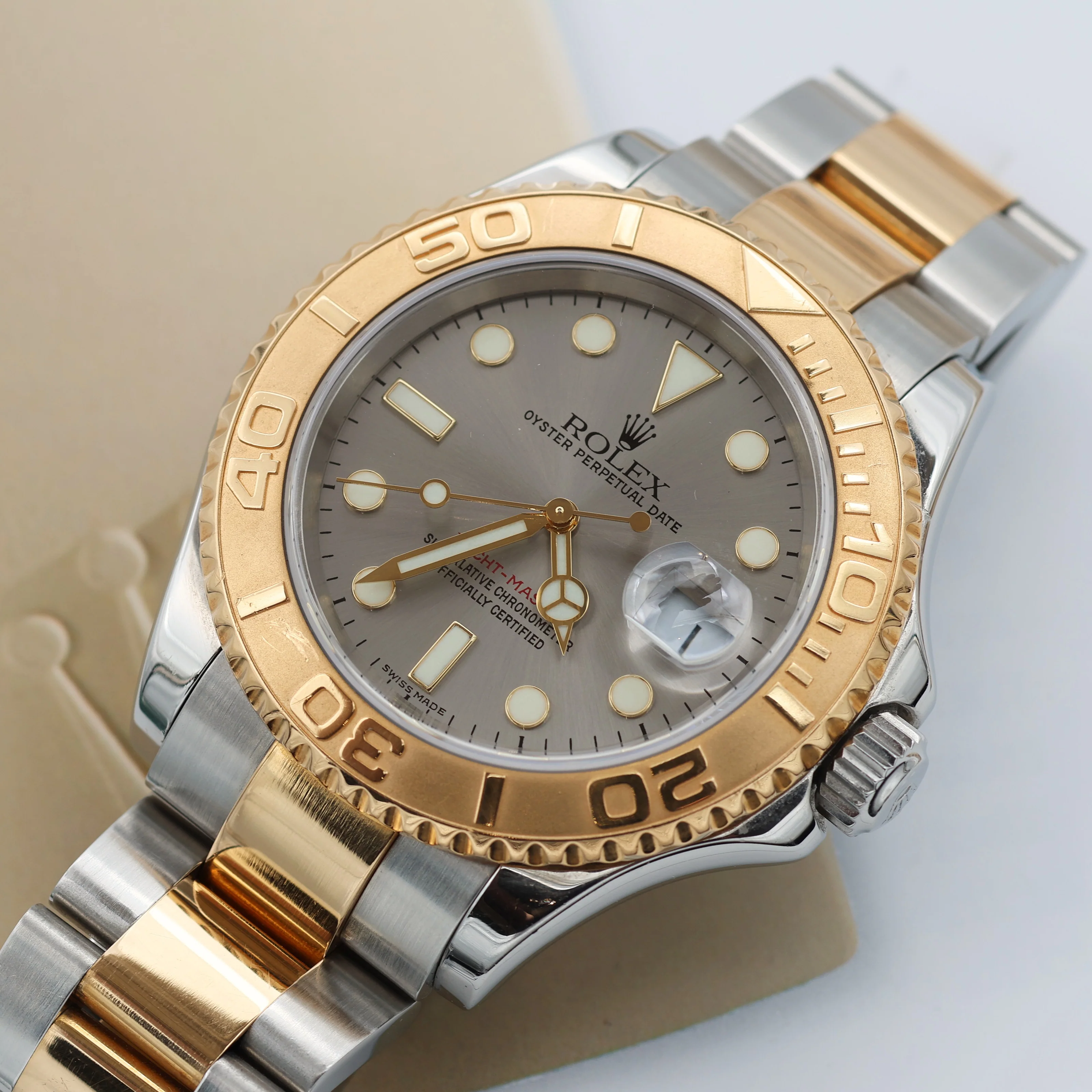 Rolex Yacht-Master 40 ref. 16623 Grey Dial - Oyster Bracelet - Image 2