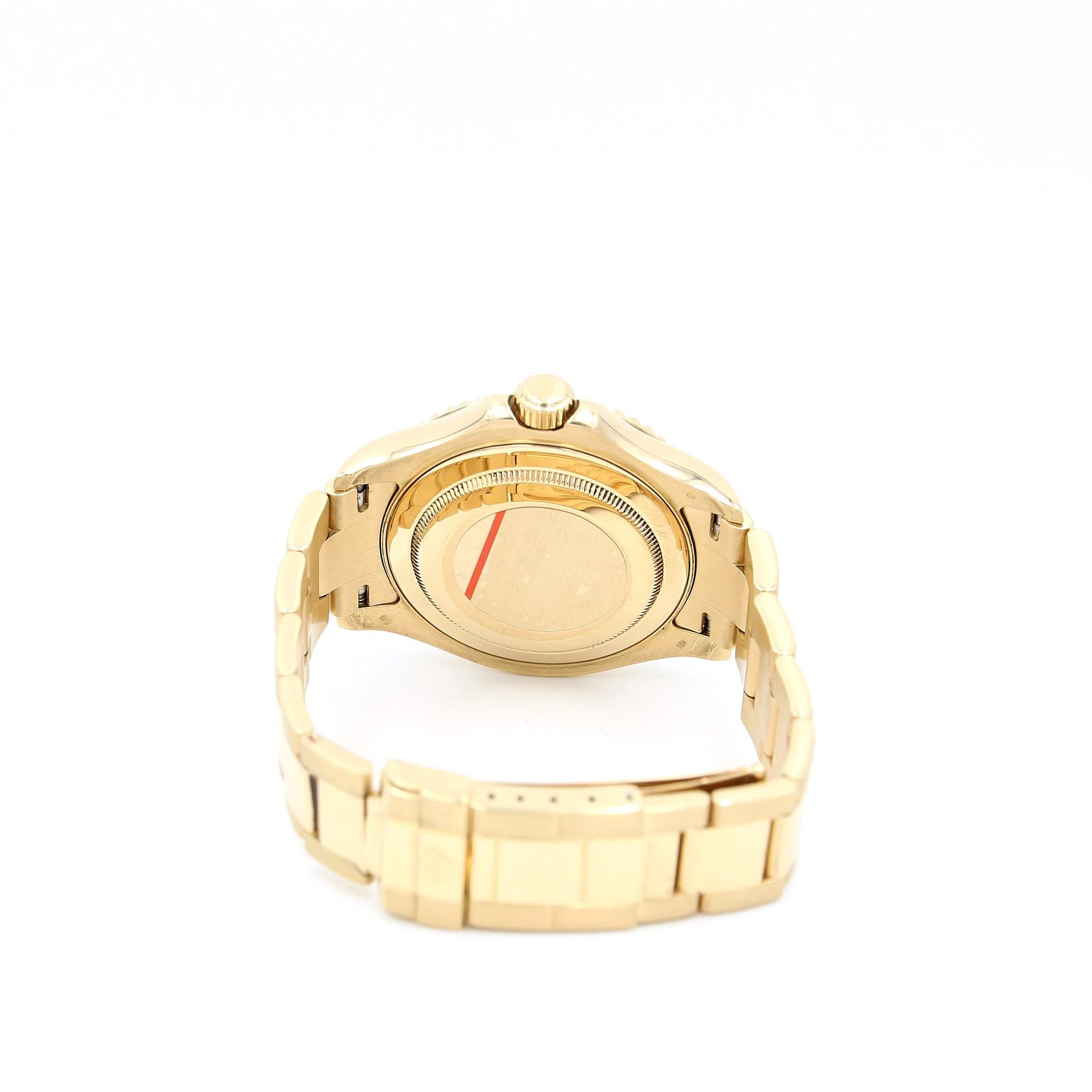 Rolex Yacht-Master ref. 16628 Blue Dial 18K Gold - Image 6
