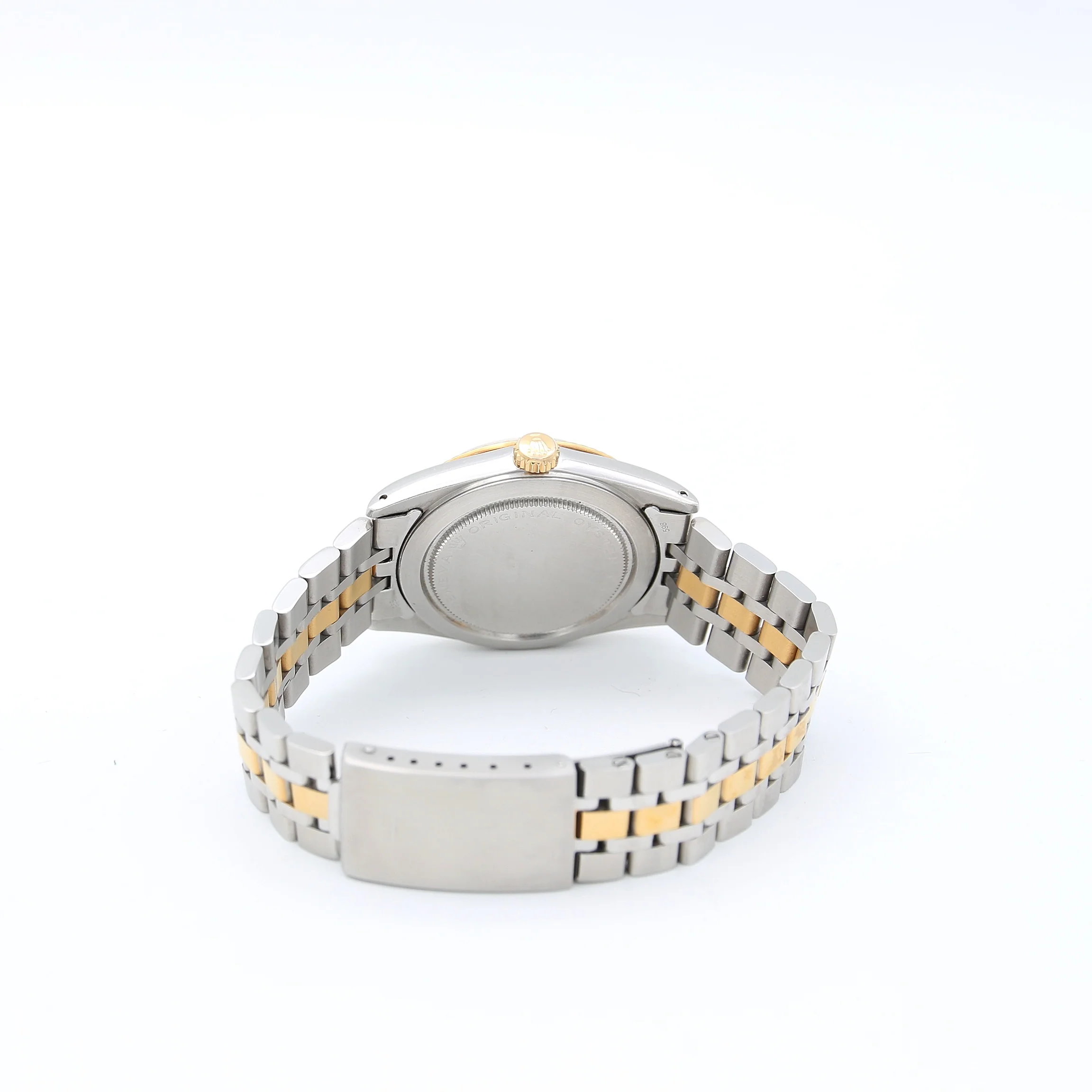 Tudor Prince Date Day 36mm ref. M76213-0008 Steel-Yellow Silver Diamonds Dial - Image 8