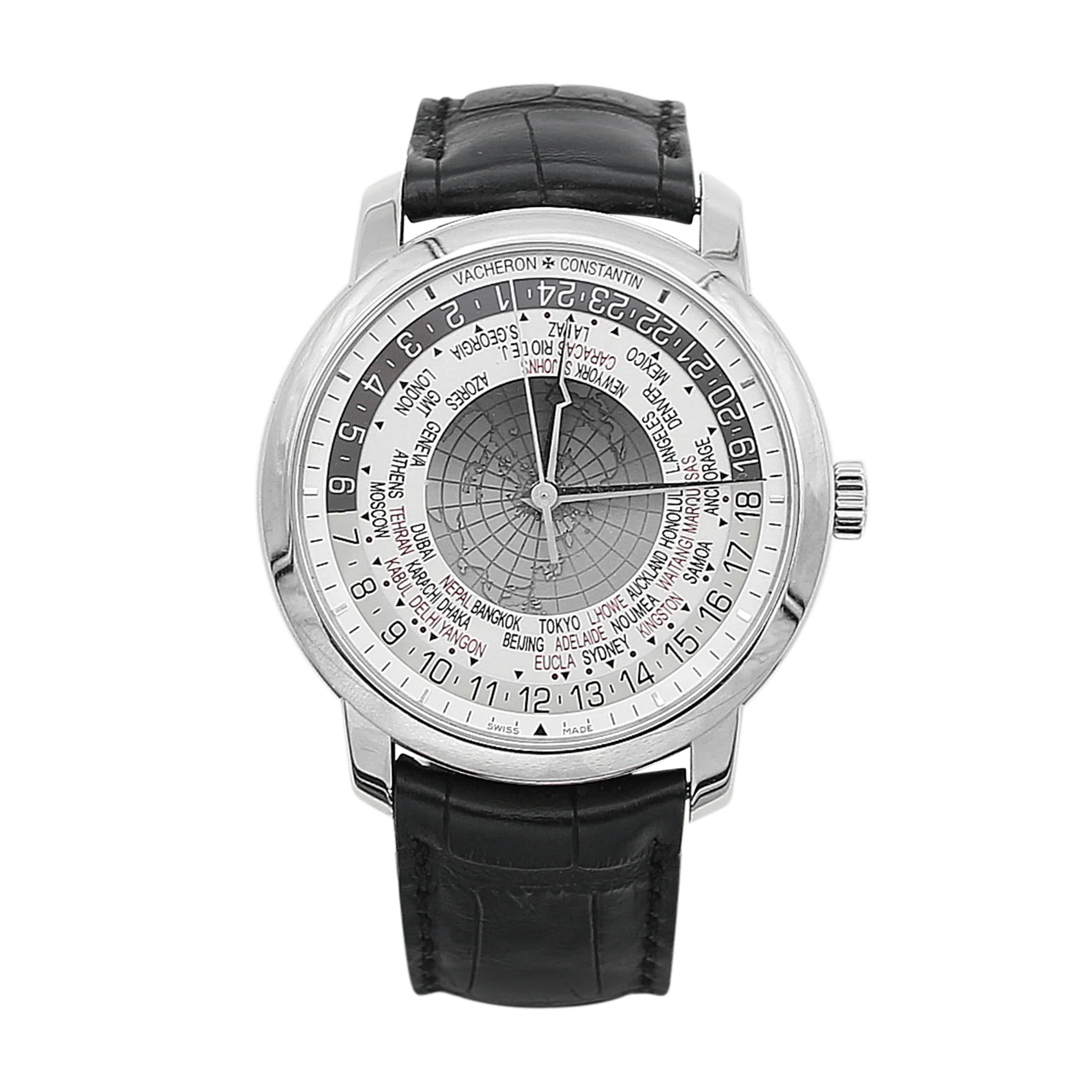 Vacheron Constantin Traditionnelle World Time Ref 86060/000G - White Gold 18K - Full Set