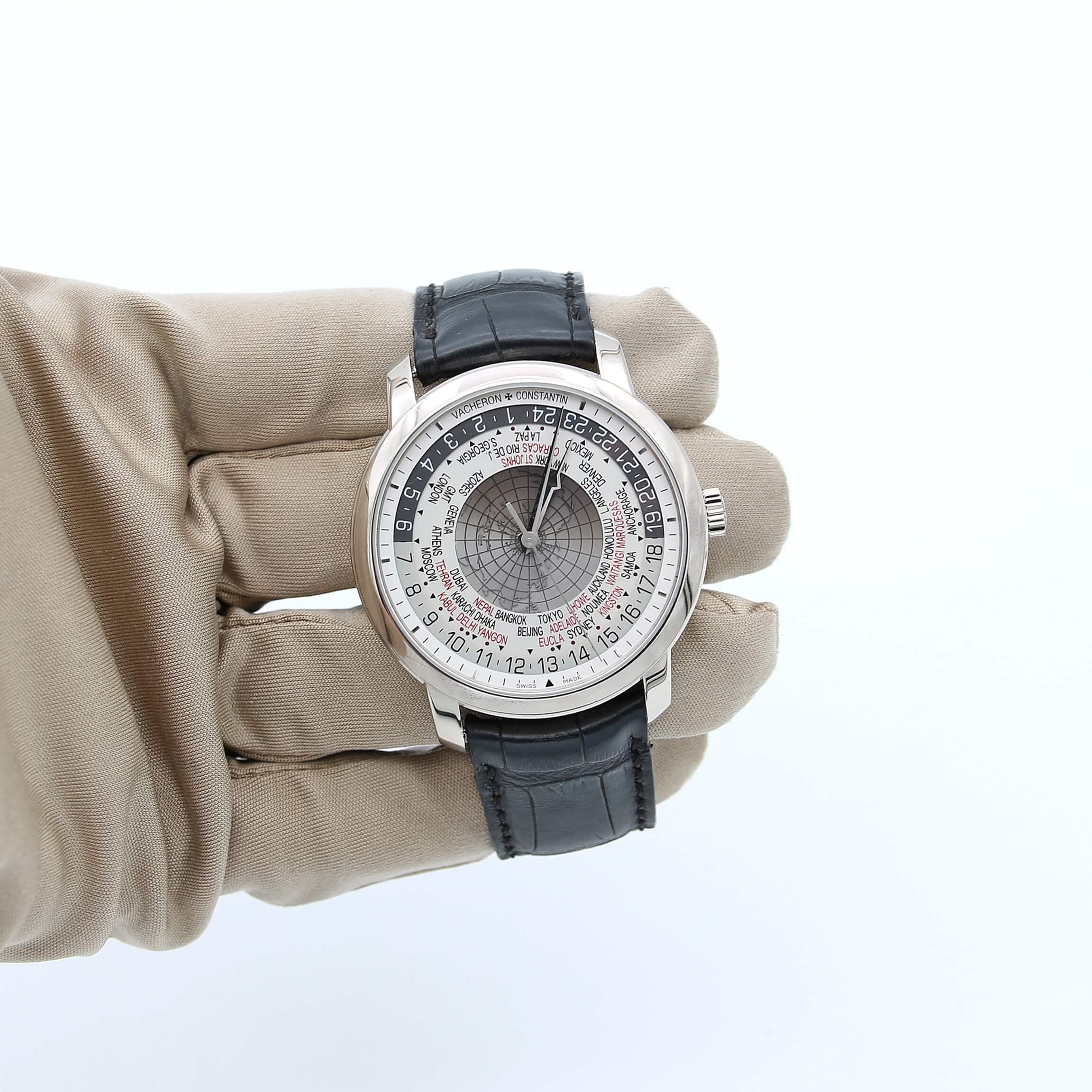 Vacheron Constantin Traditionnelle World Time Ref 86060/000G - White Gold 18K - Full Set - Image 2