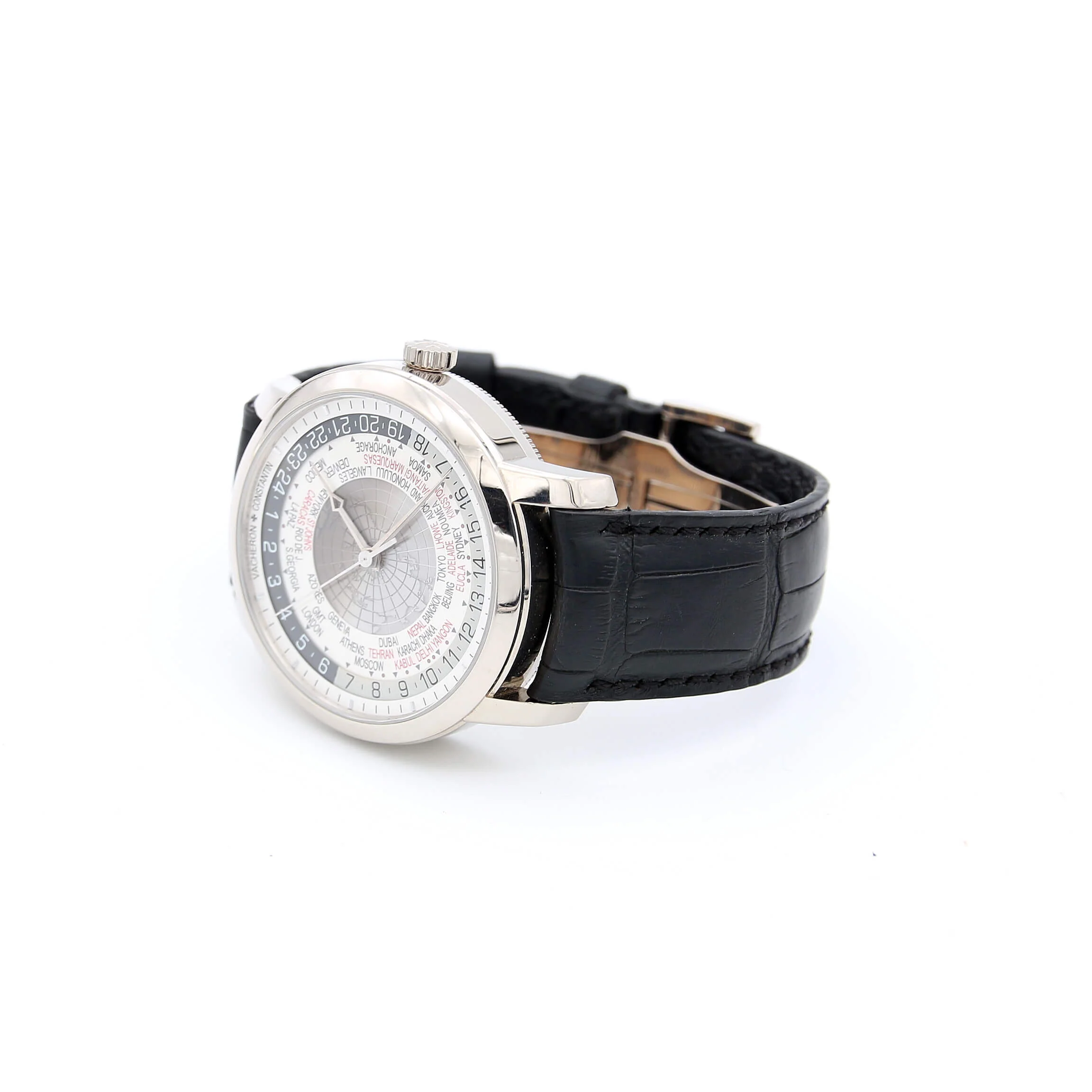 Vacheron Constantin Traditionnelle World Time Ref 86060/000G - White Gold 18K - Full Set - Image 7