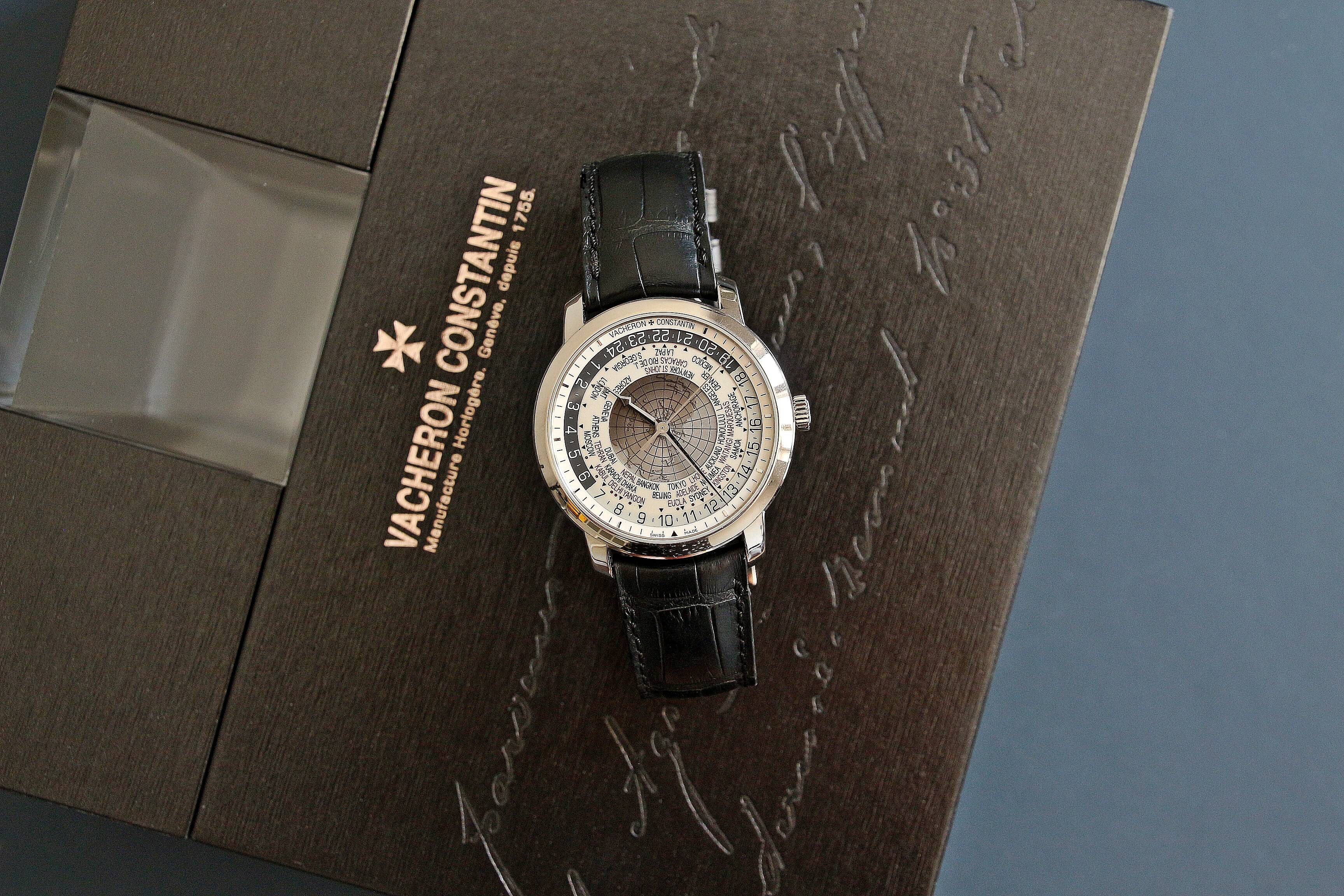 Vacheron Constantin Traditionnelle World Time Ref 86060/000G - White Gold 18K - Full Set - Image 9