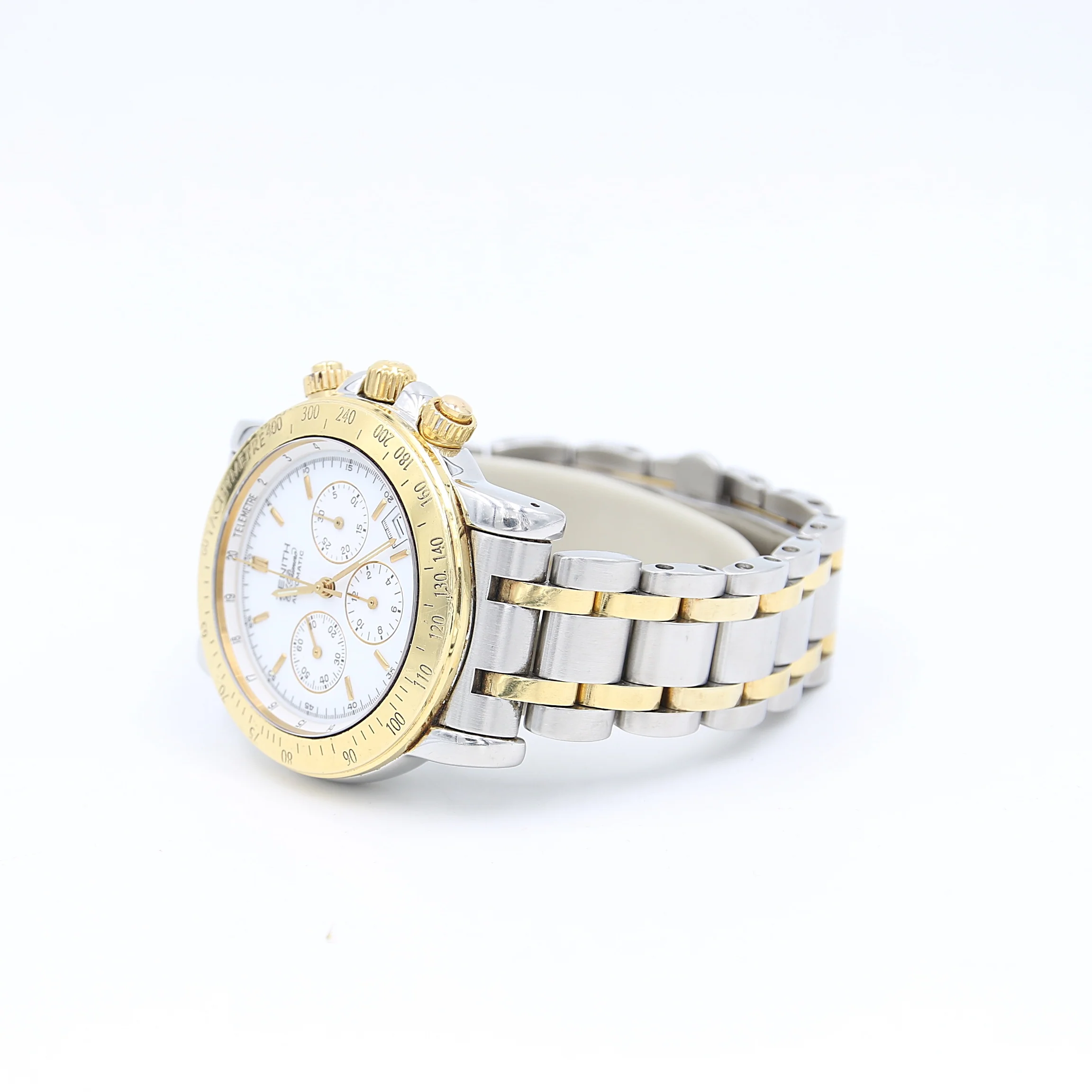 Zenith El Primero Rainbow ref. 02.0461.400 Steel/Gold with bracelet - Image 2