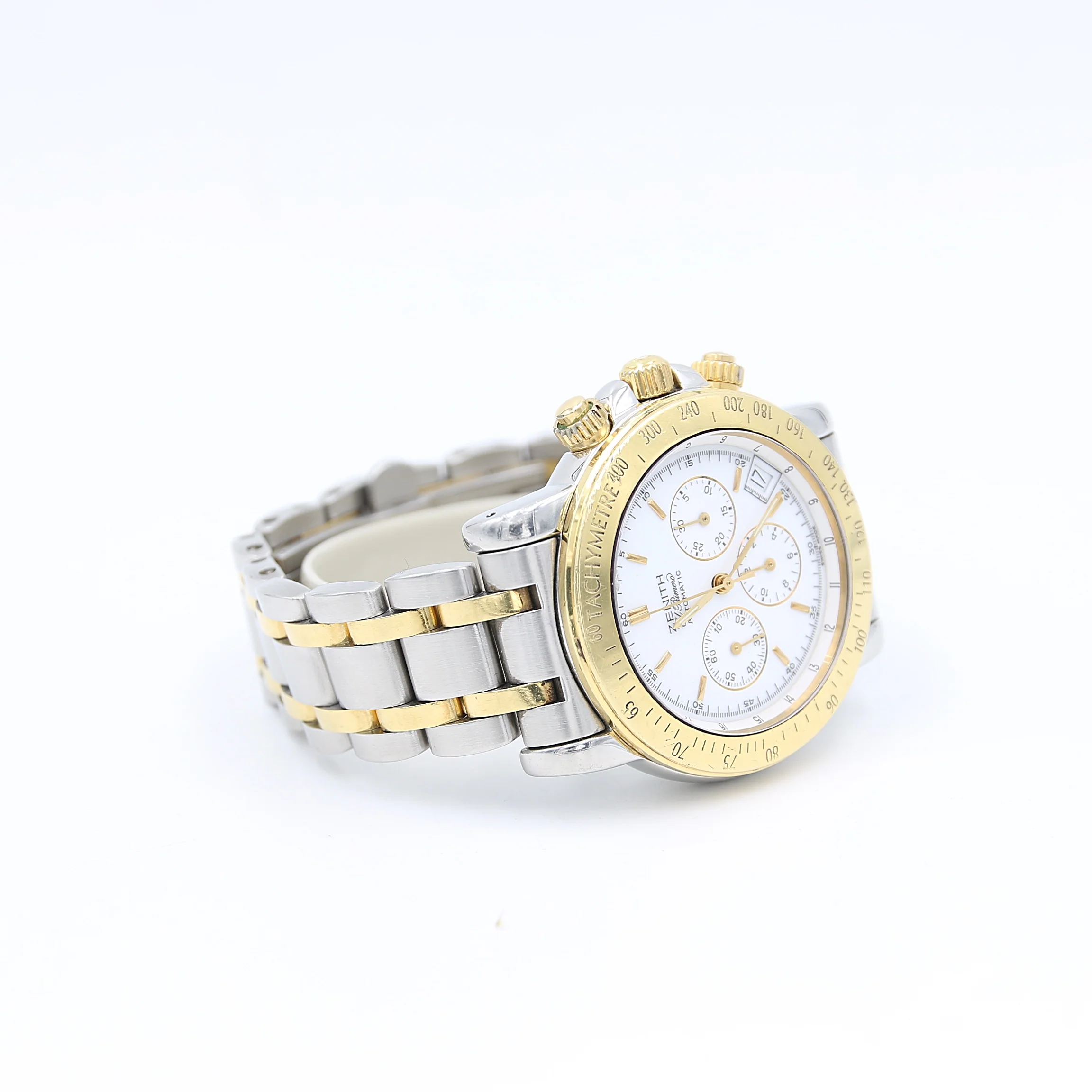 Zenith El Primero Rainbow ref. 02.0461.400 Steel/Gold with bracelet - Image 3