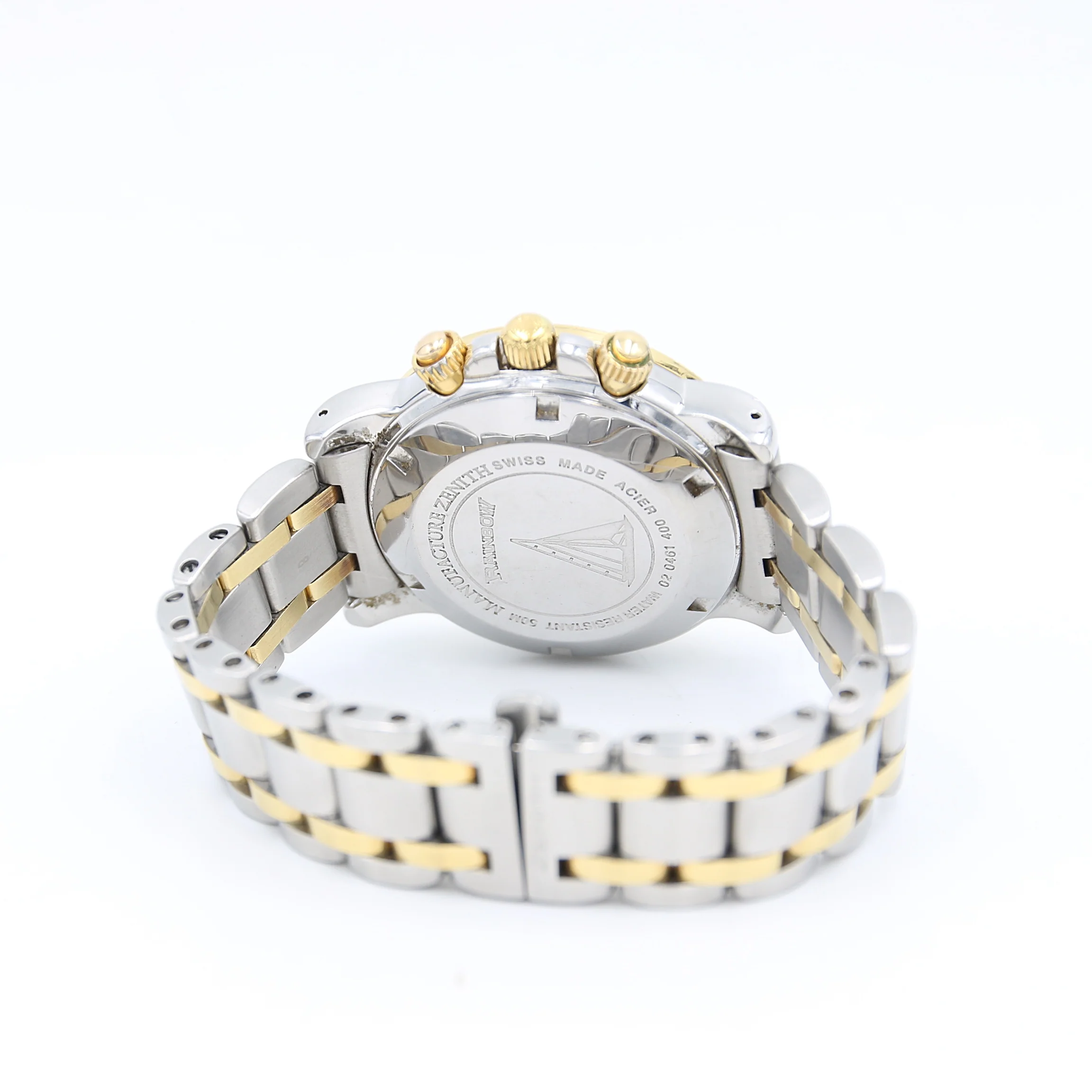 Zenith El Primero Rainbow ref. 02.0461.400 Steel/Gold with bracelet - Image 5