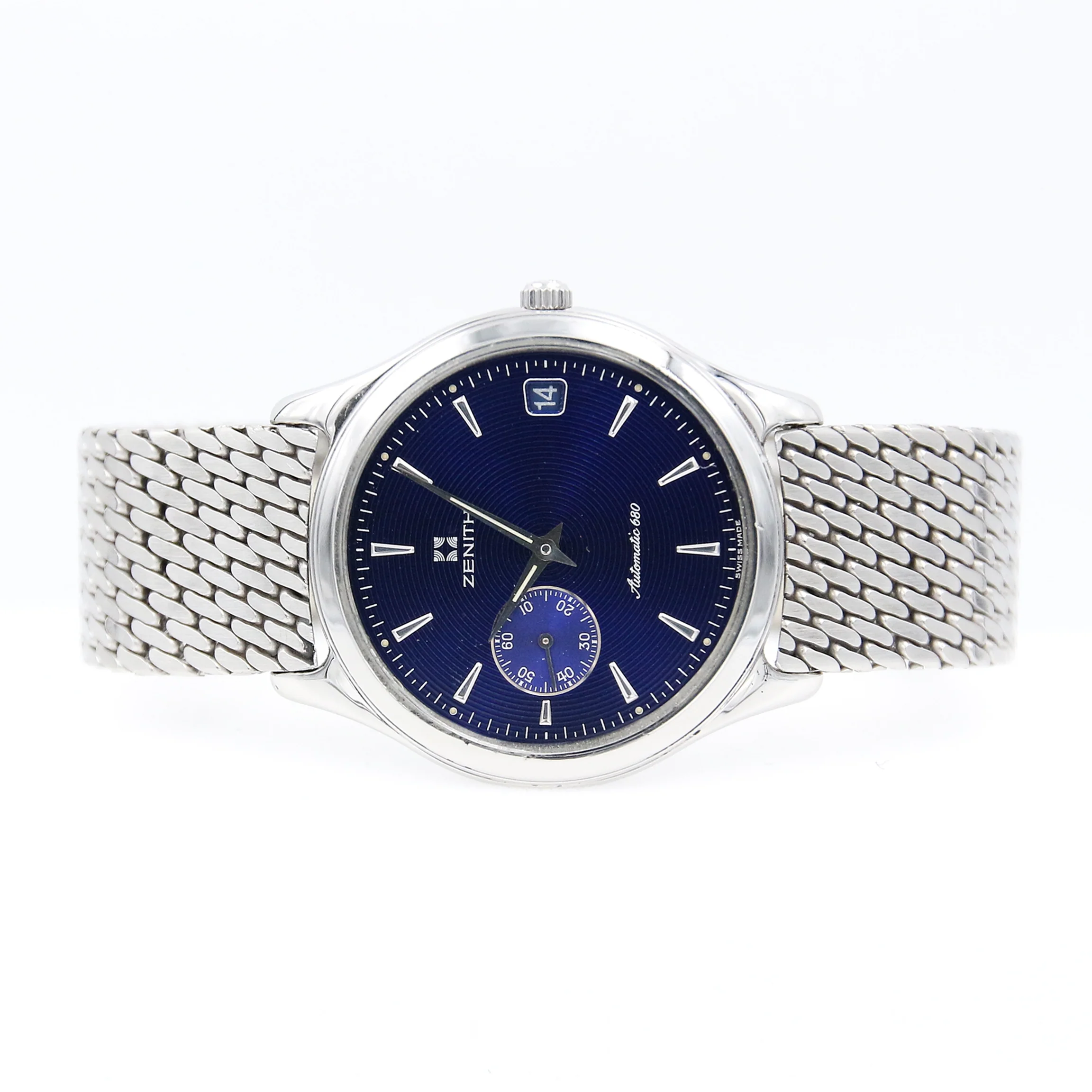 Zenith Elite Small Second ref. 01.0040.680 Steel Mesh bracelet - Image 3