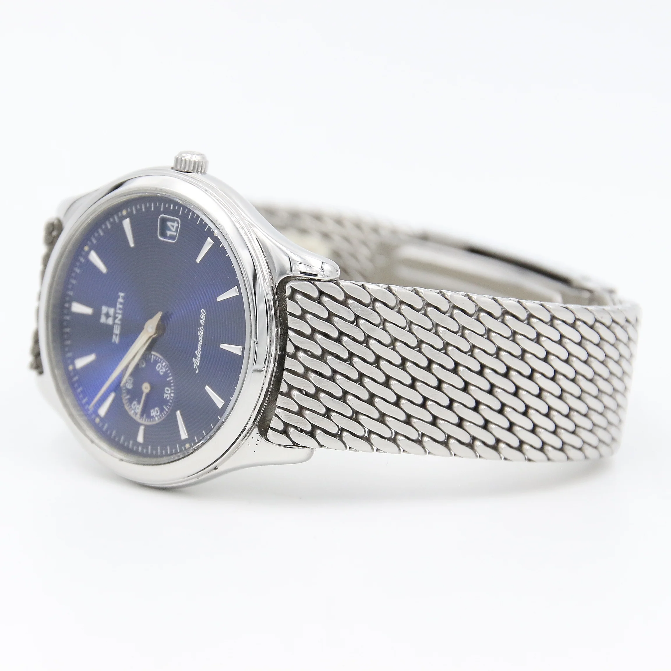 Zenith Elite Small Second ref. 01.0040.680 Steel Mesh bracelet - Image 4