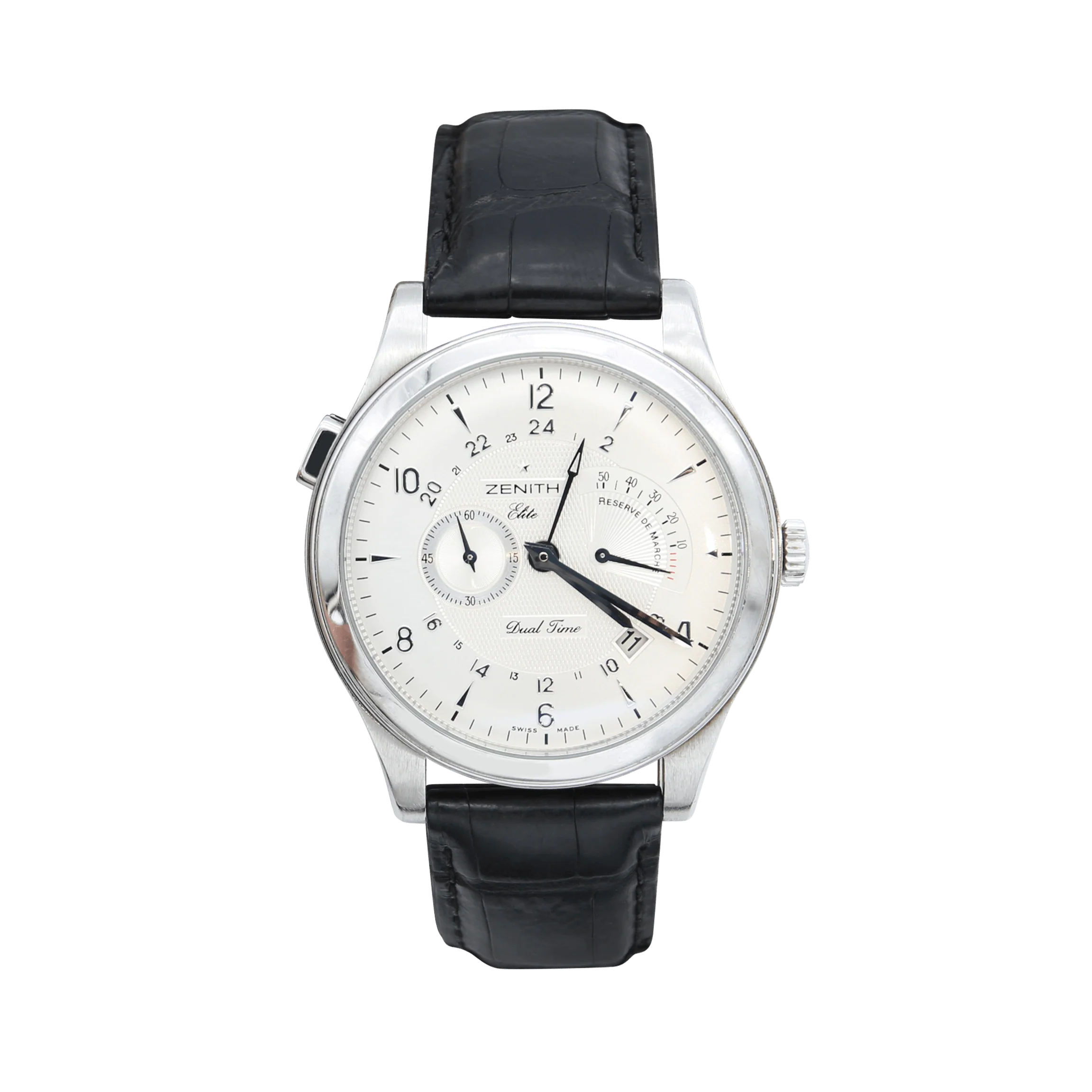 Zenith Grande Class Elite Dual Time Ref. 03.0520.683 - Full set